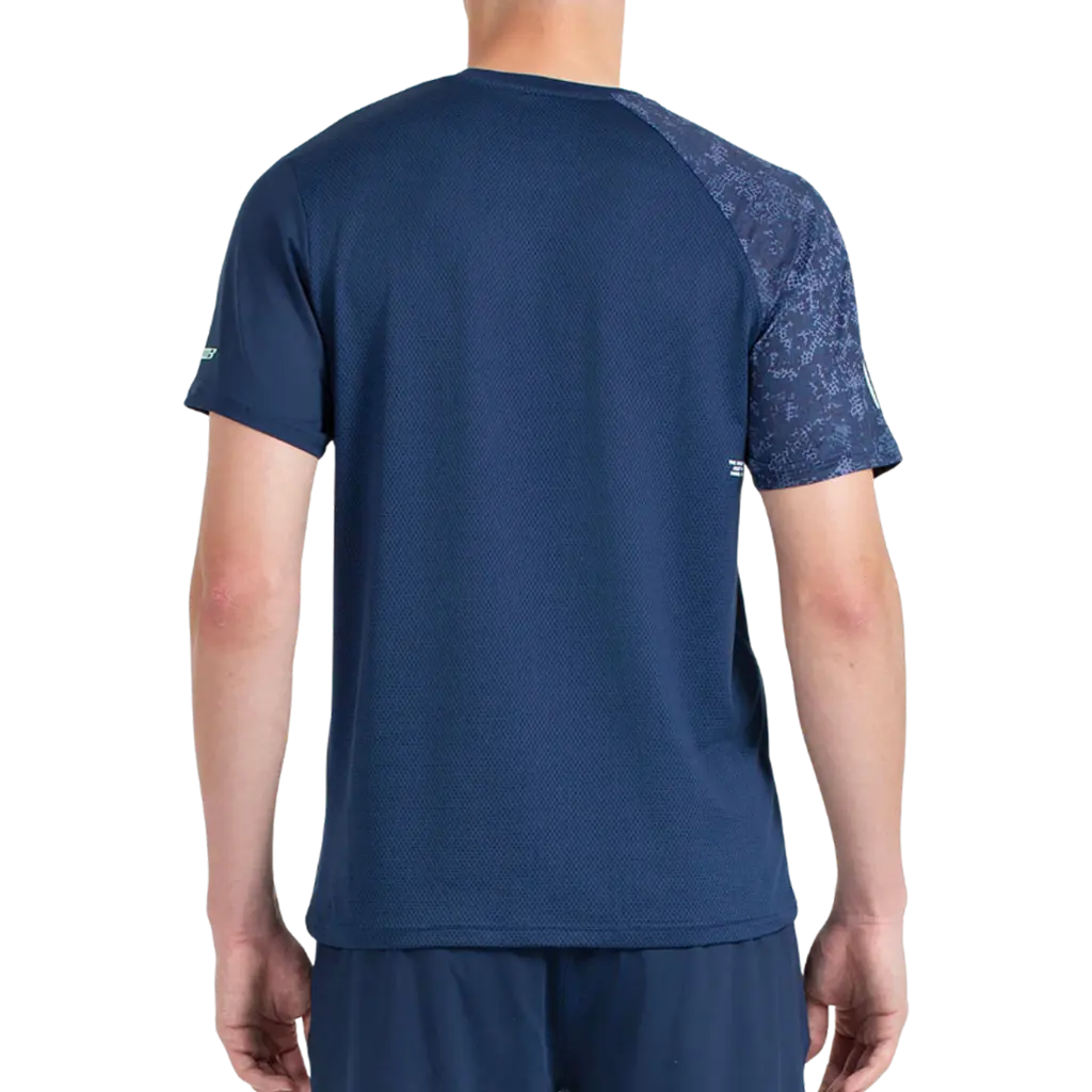 T-shirt de padel Bullpadel Mazaron Bleu Marine