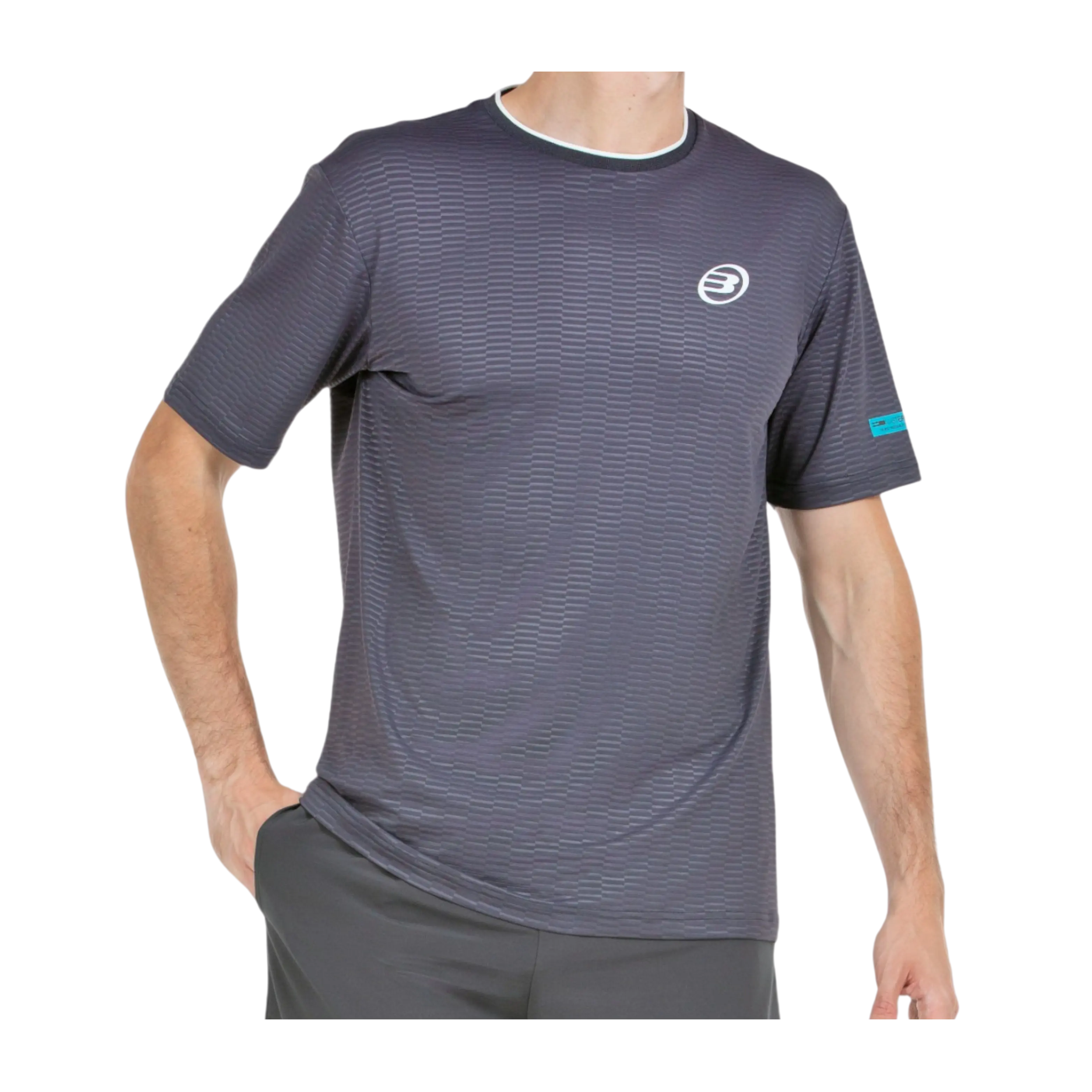 Bullpadel - T-Shirt de padel Meira Noir