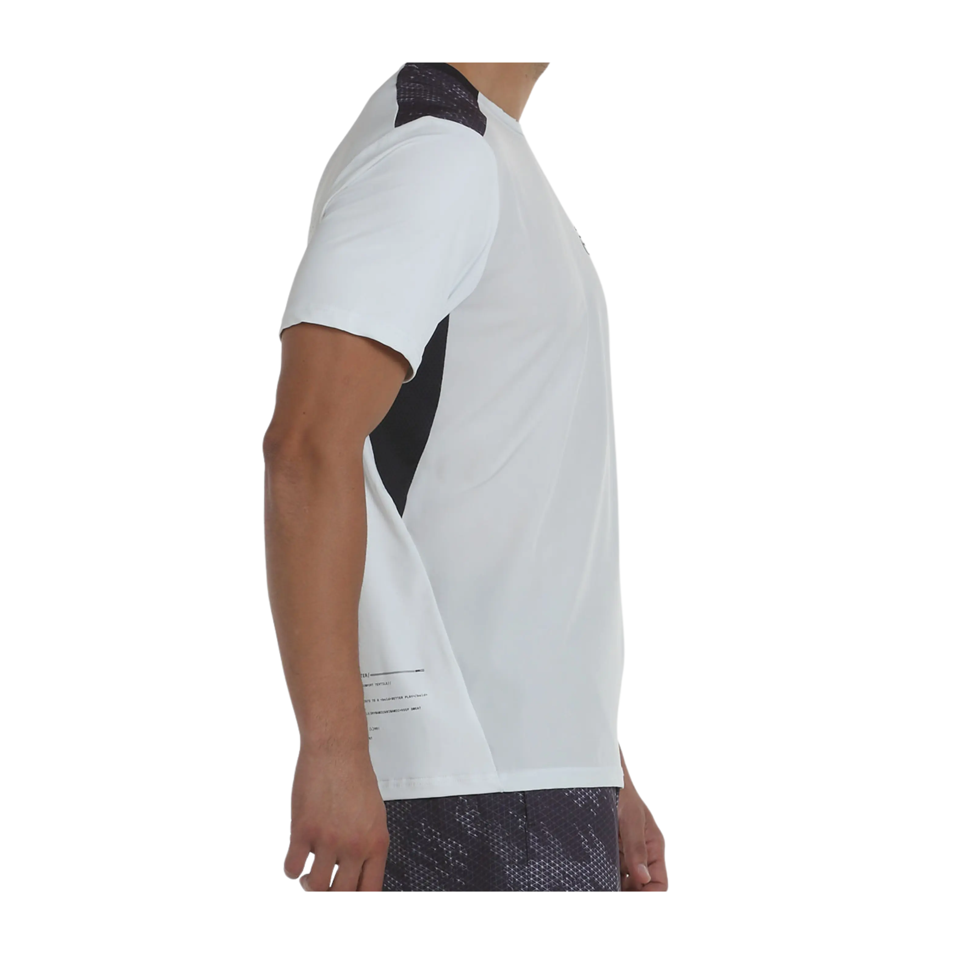 Bullpadel - T-Shirt de padel Mino Blanc