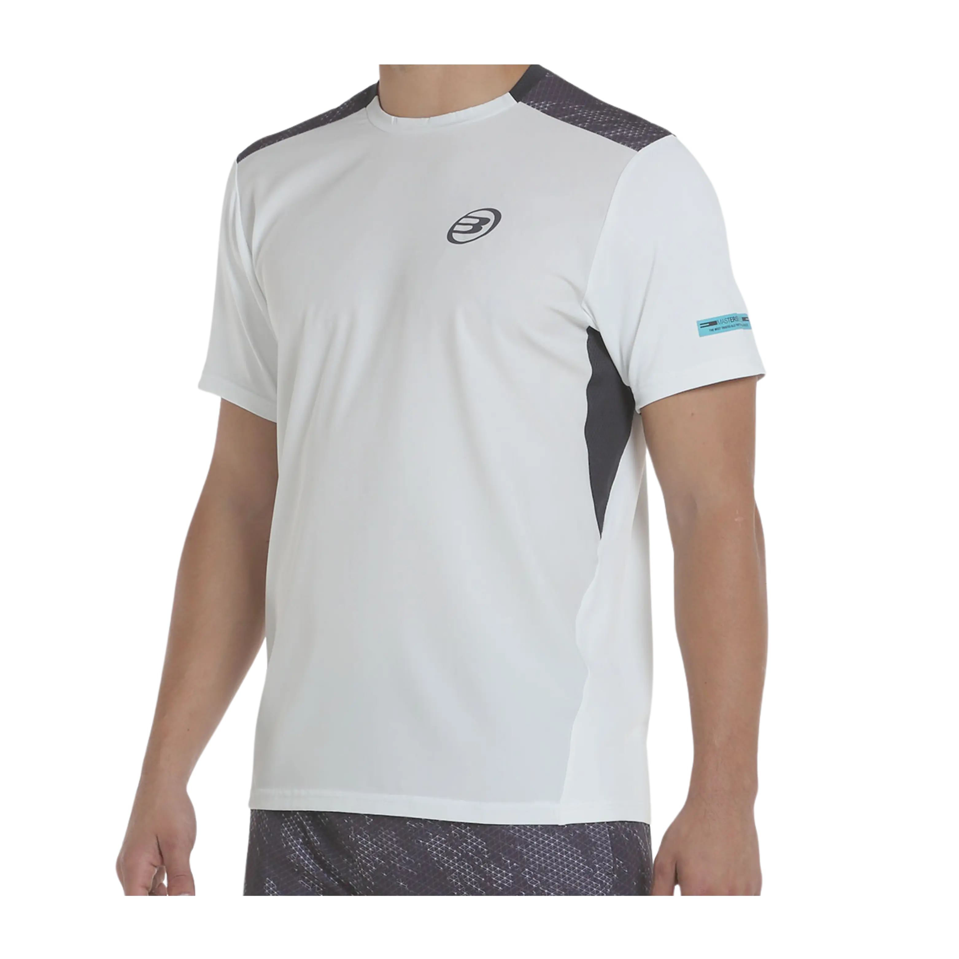 Bullpadel - T-Shirt de padel Mino Blanc