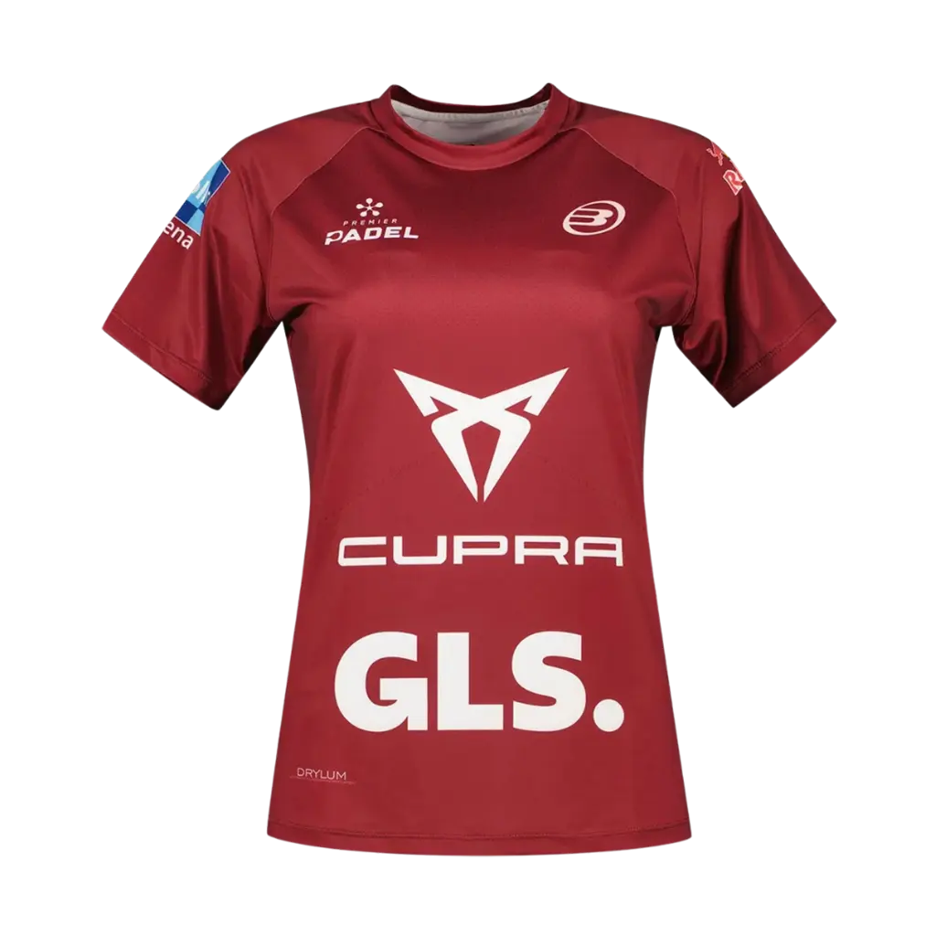 Bullpadel - T-Shirt de padel Oimbra Bea Gonzales Rouge