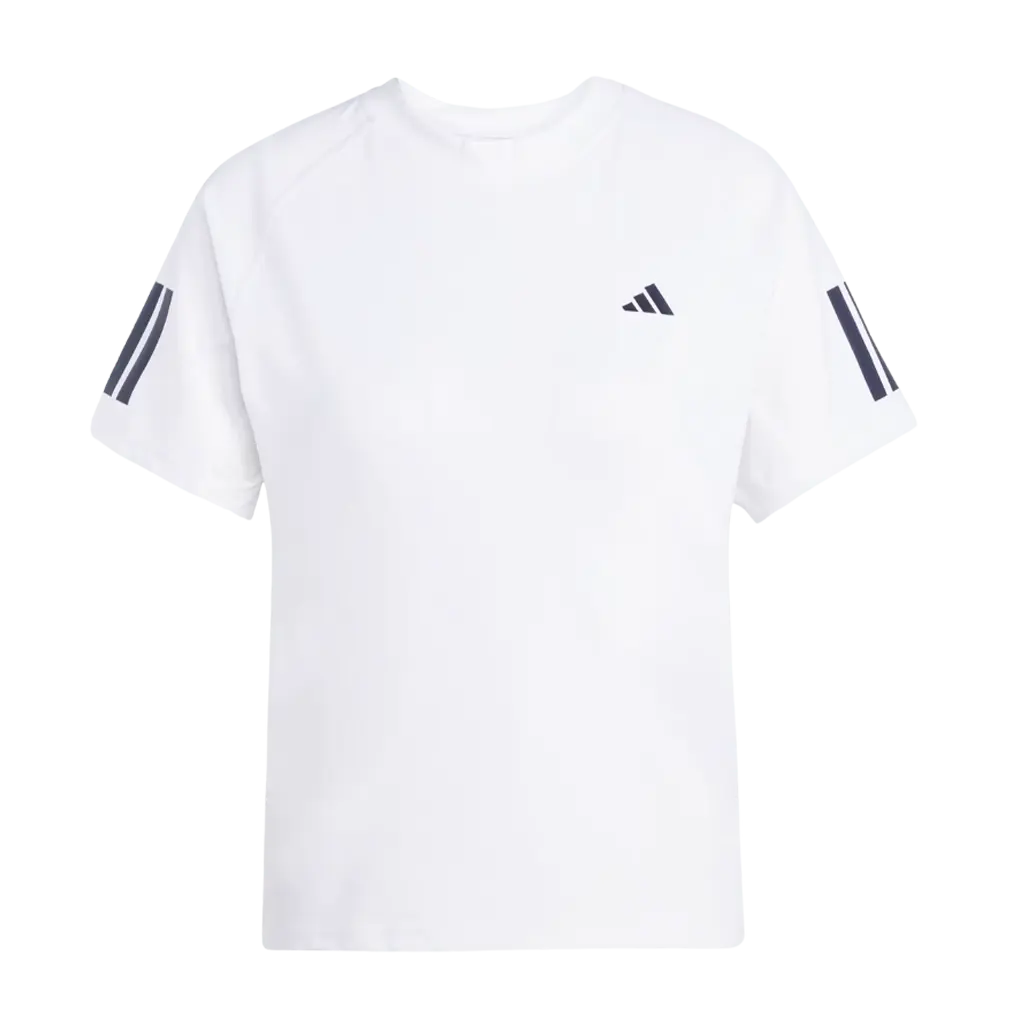 T-shirt Adidas Femme Club Tee Blanc