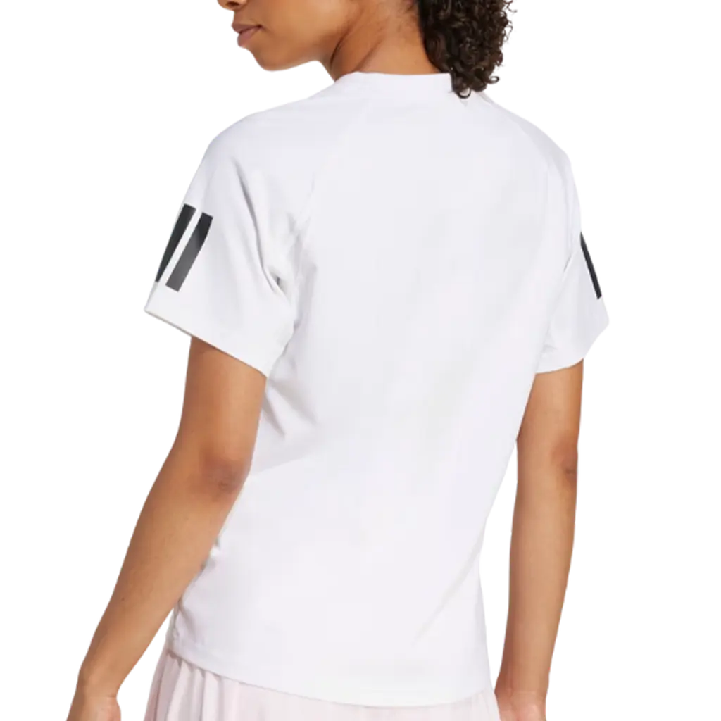 T-shirt Adidas Femme Club Tee Blanc