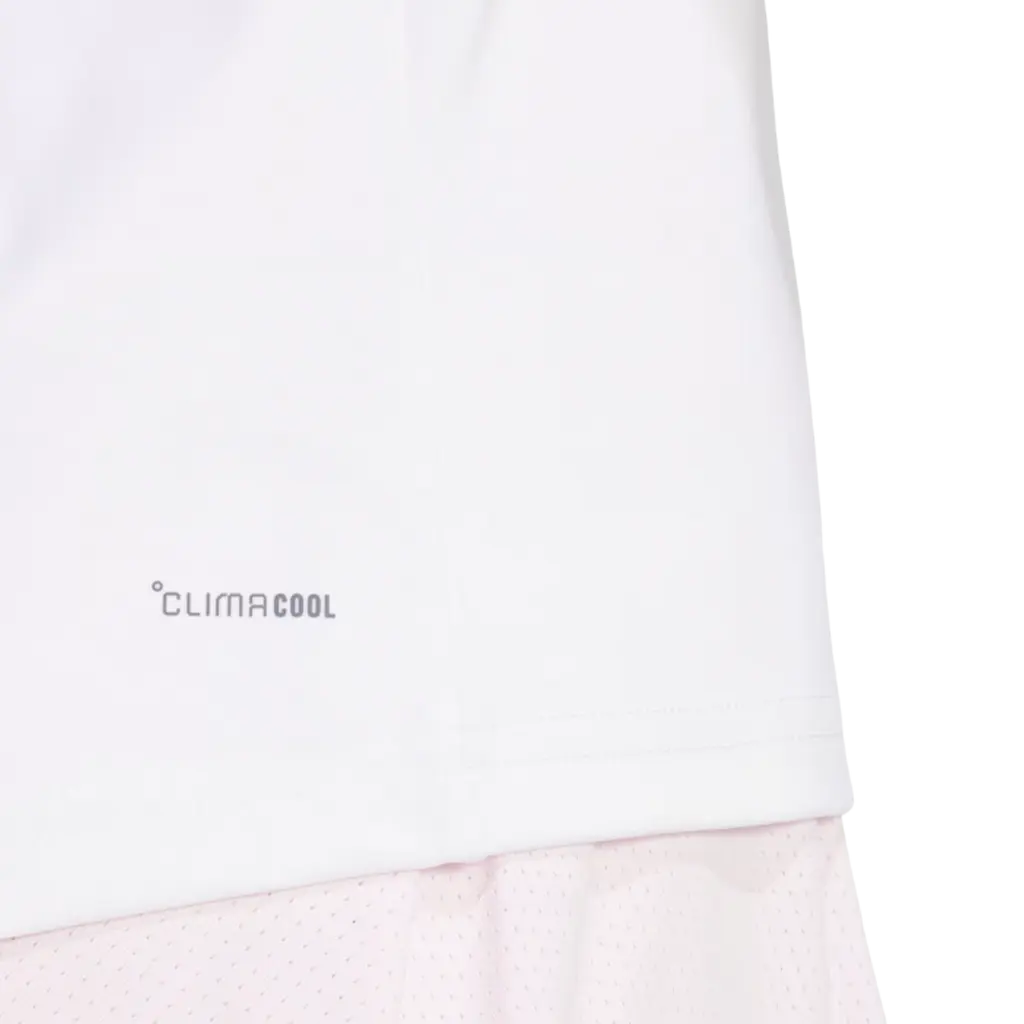 T-shirt Adidas Femme Club Tee Blanc