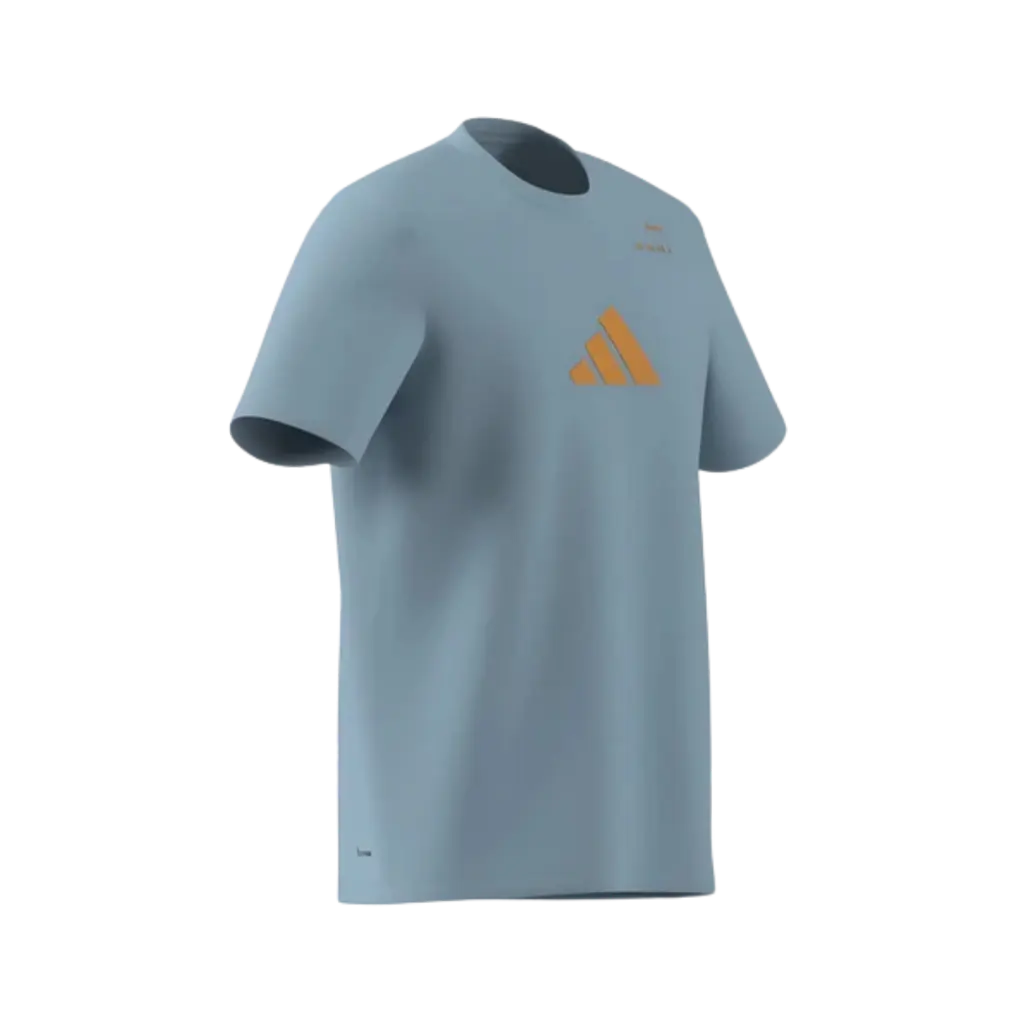 T-Shirt de padel Adidas Cat Bleu Clair