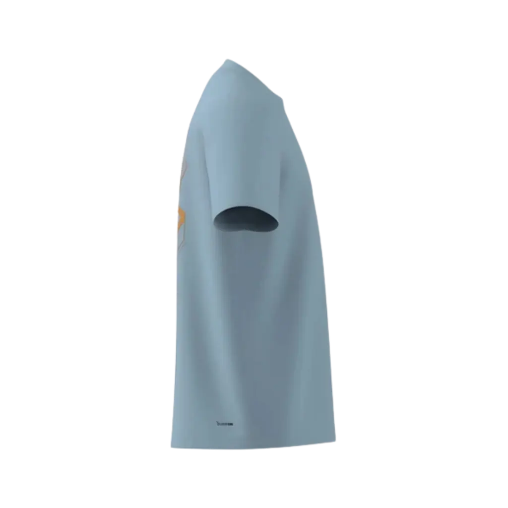 T-Shirt de padel Adidas Cat Bleu Clair