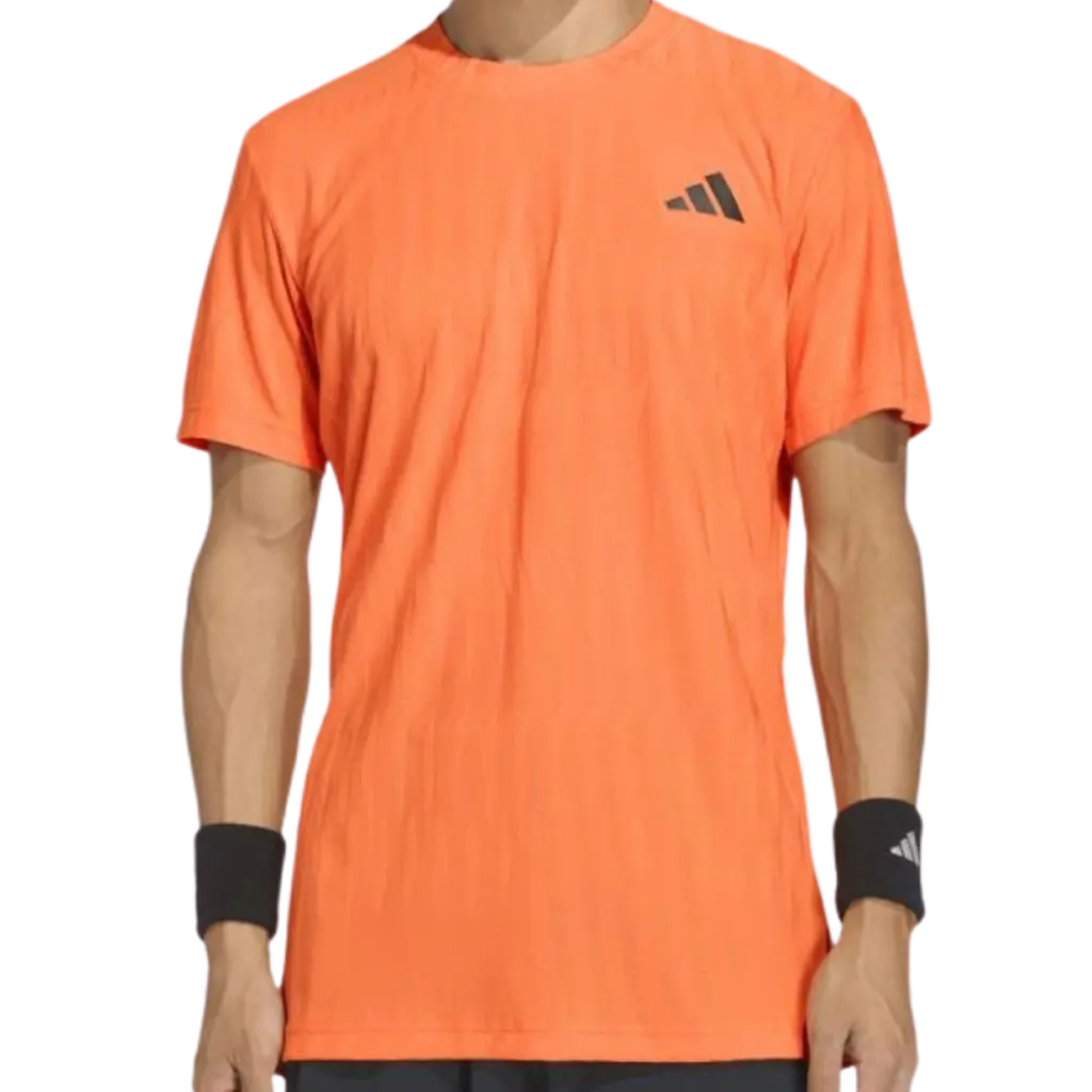 T-Shirt de padel Adidas FreeLift Tee Orange