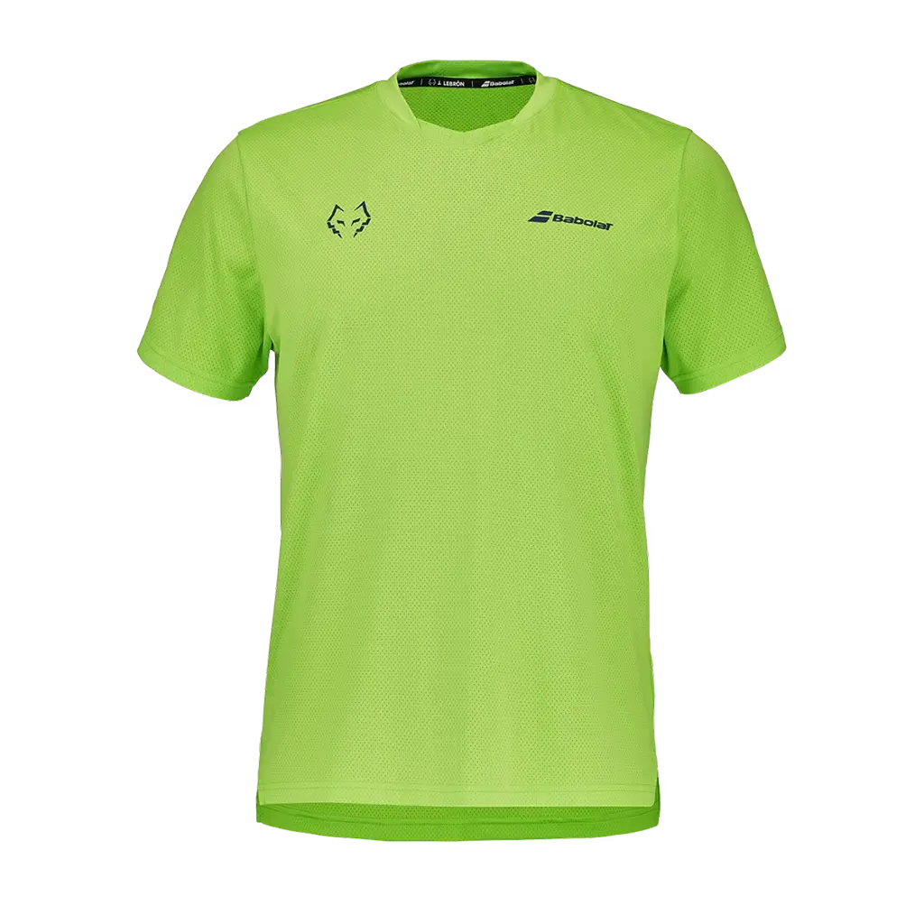 T-shirt de padel Babolat Crew Neck Lebron Vert