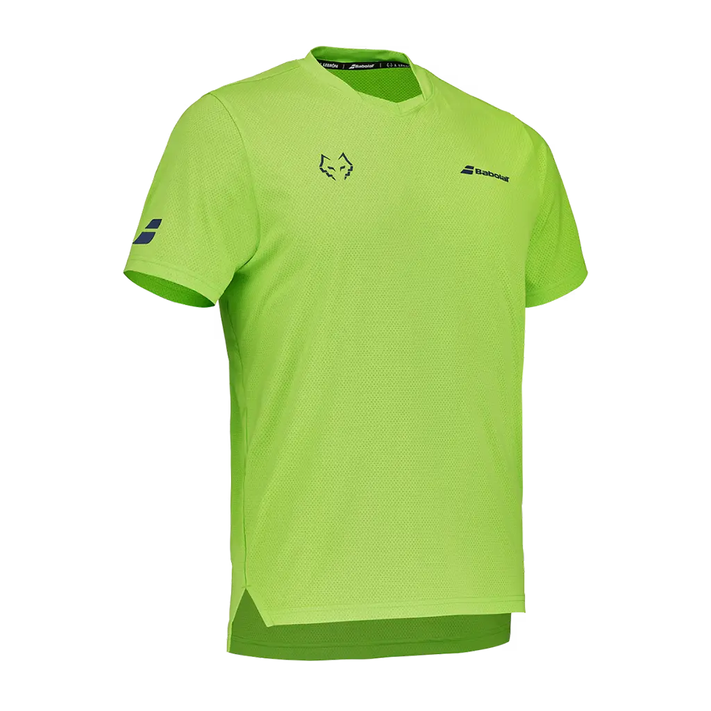 T-shirt de padel Babolat Crew Neck Lebron Vert