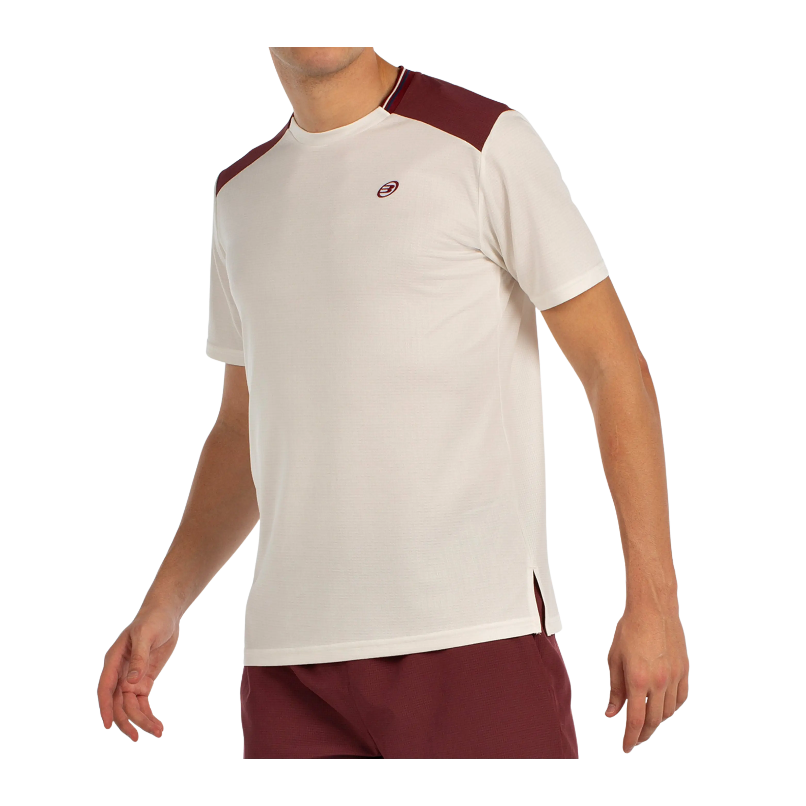 T-Shirt de padel Bullpadel Acrux Blanc