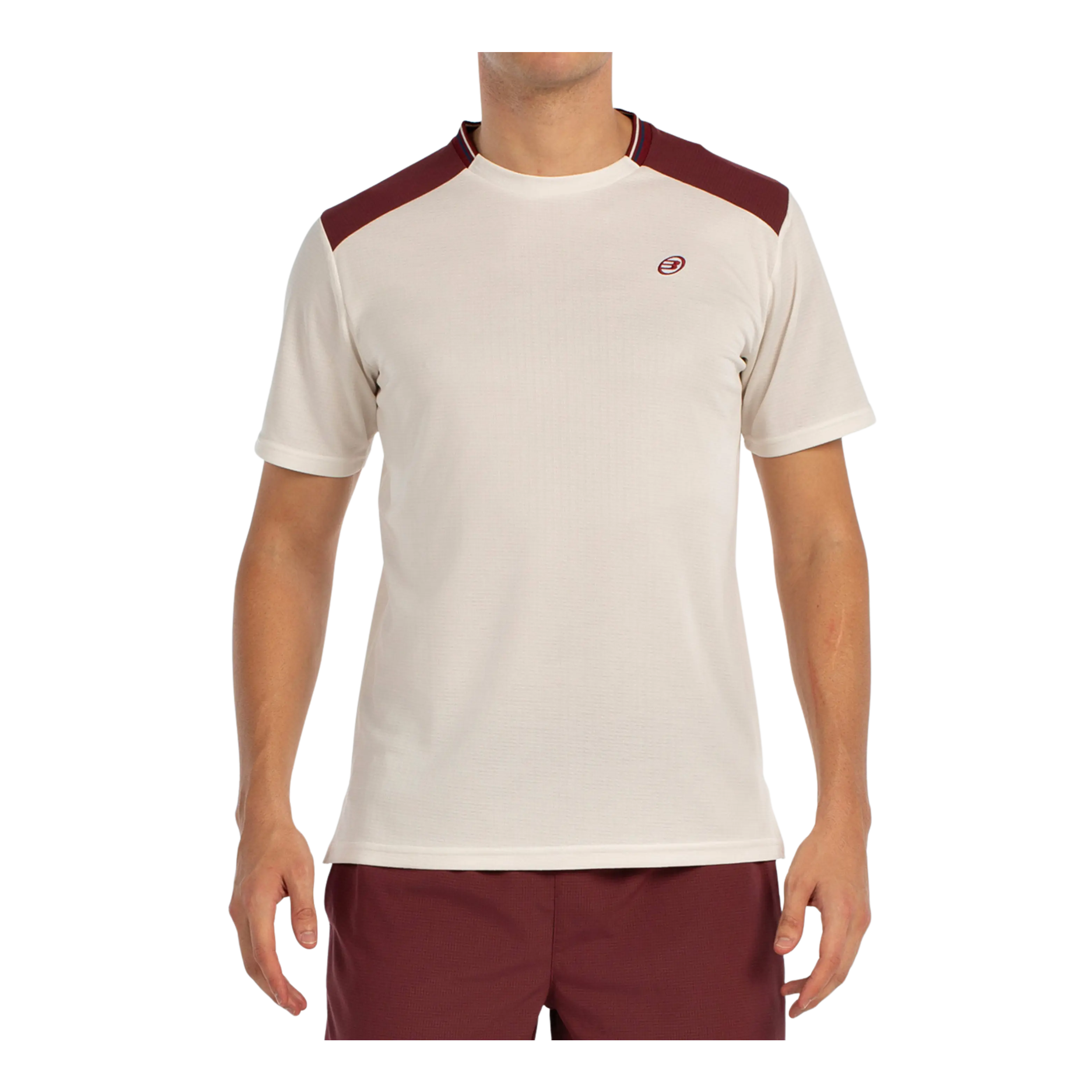 T-Shirt de padel Bullpadel Acrux Blanc