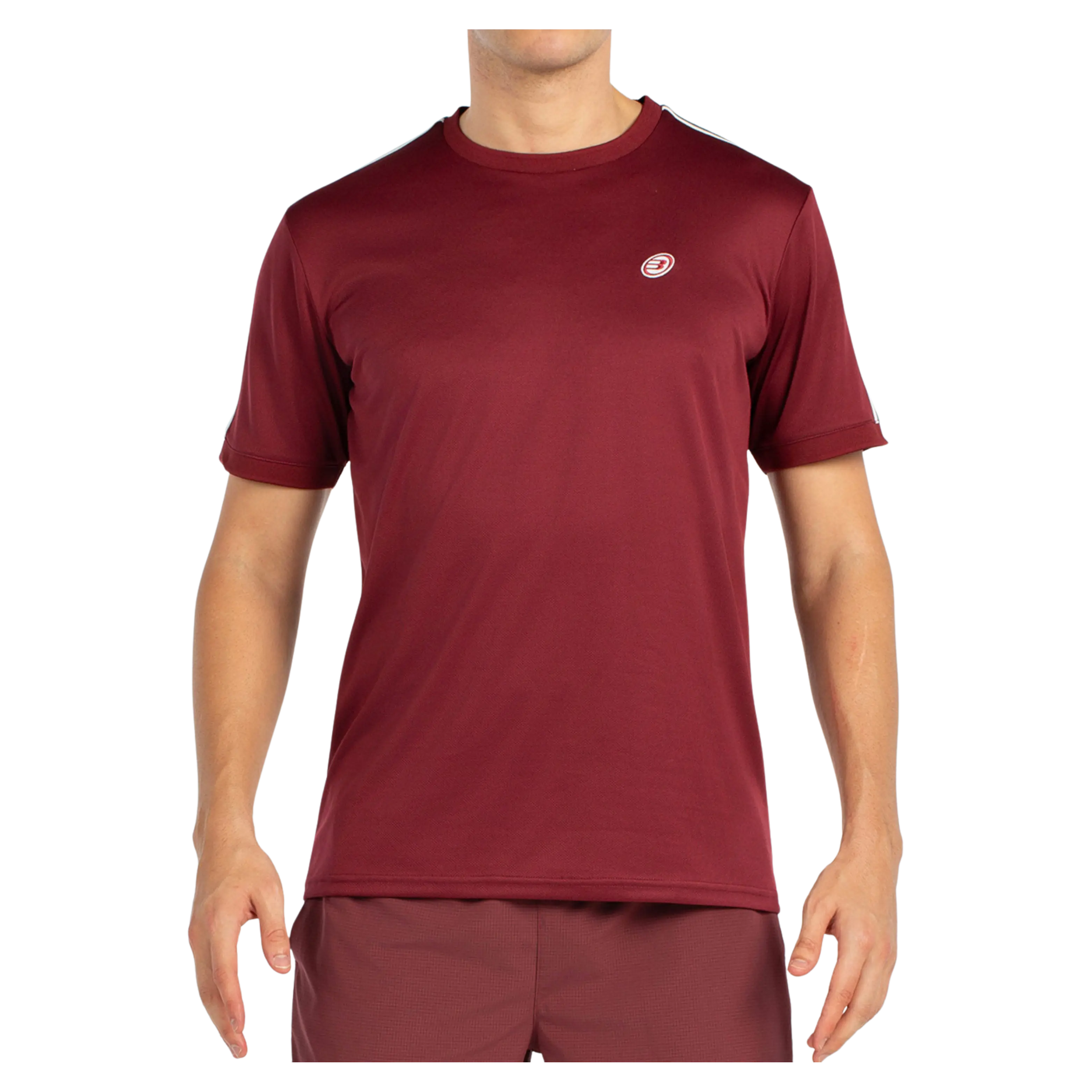 T-Shirt de padel Bullpadel Alder Bordeau