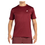 T-Shirt de padel Bullpadel Alder Bordeau