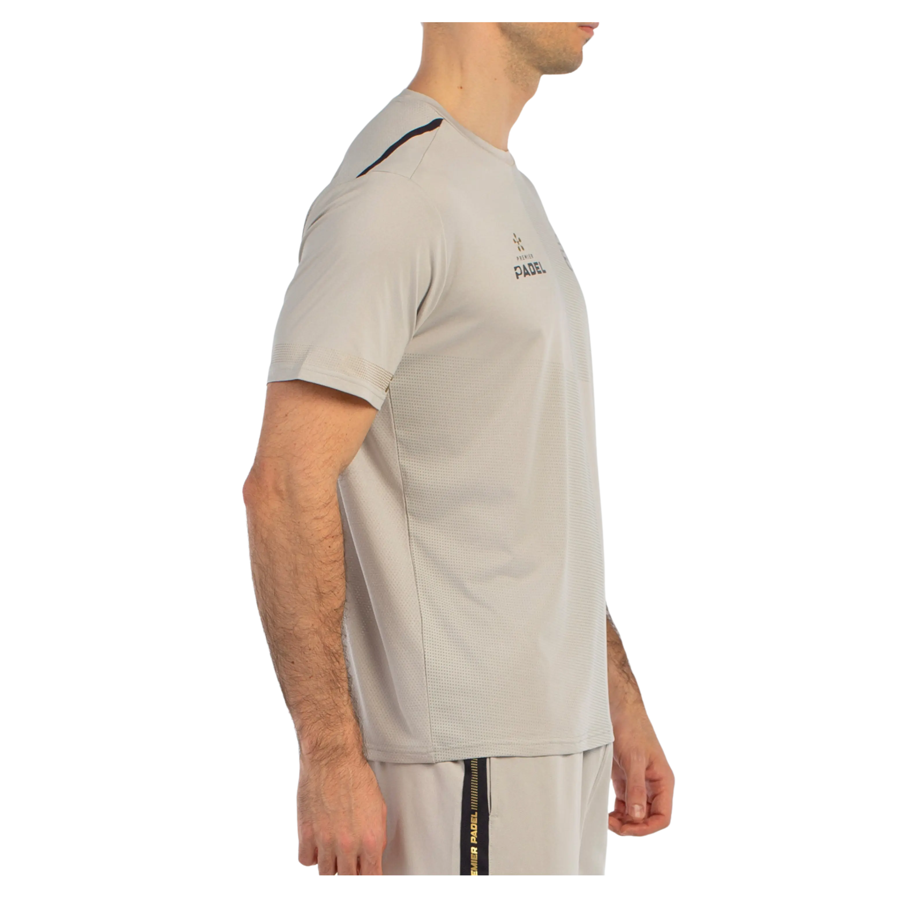 Bullpadel - T-Shirt de padel Buque Beige