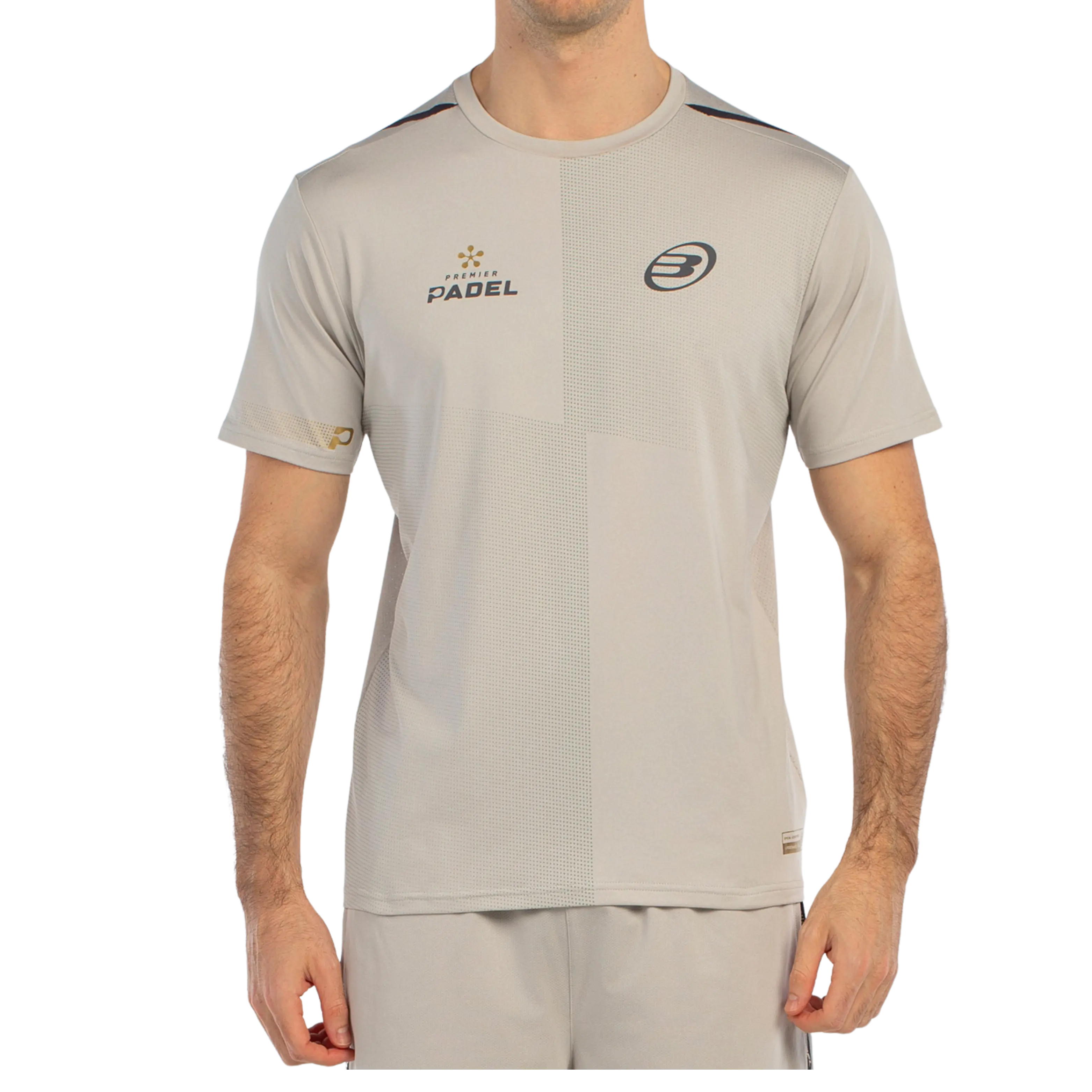 Bullpadel - T-Shirt de padel Buque Beige