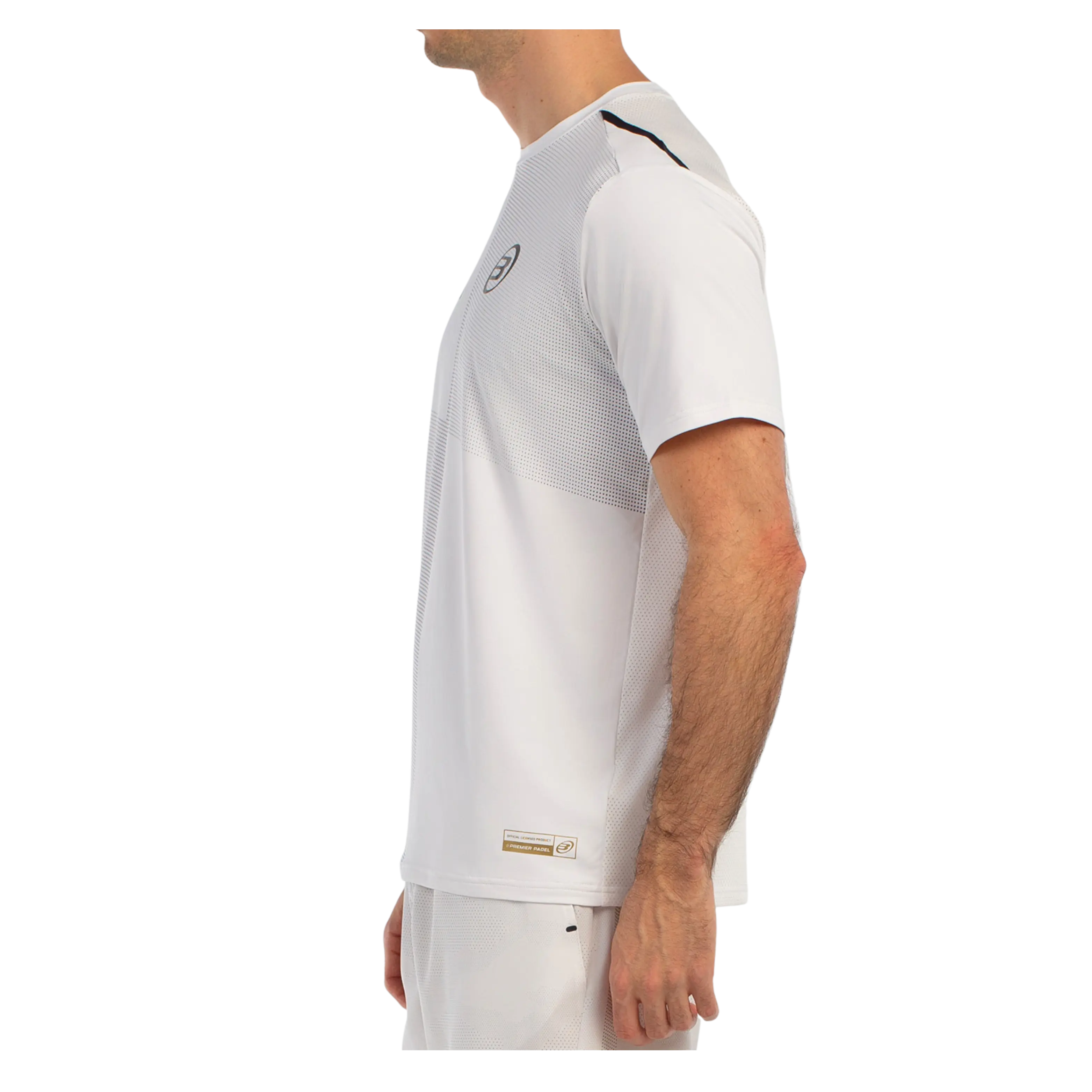 Bullpadel - T-Shirt de padel Buque Blanc