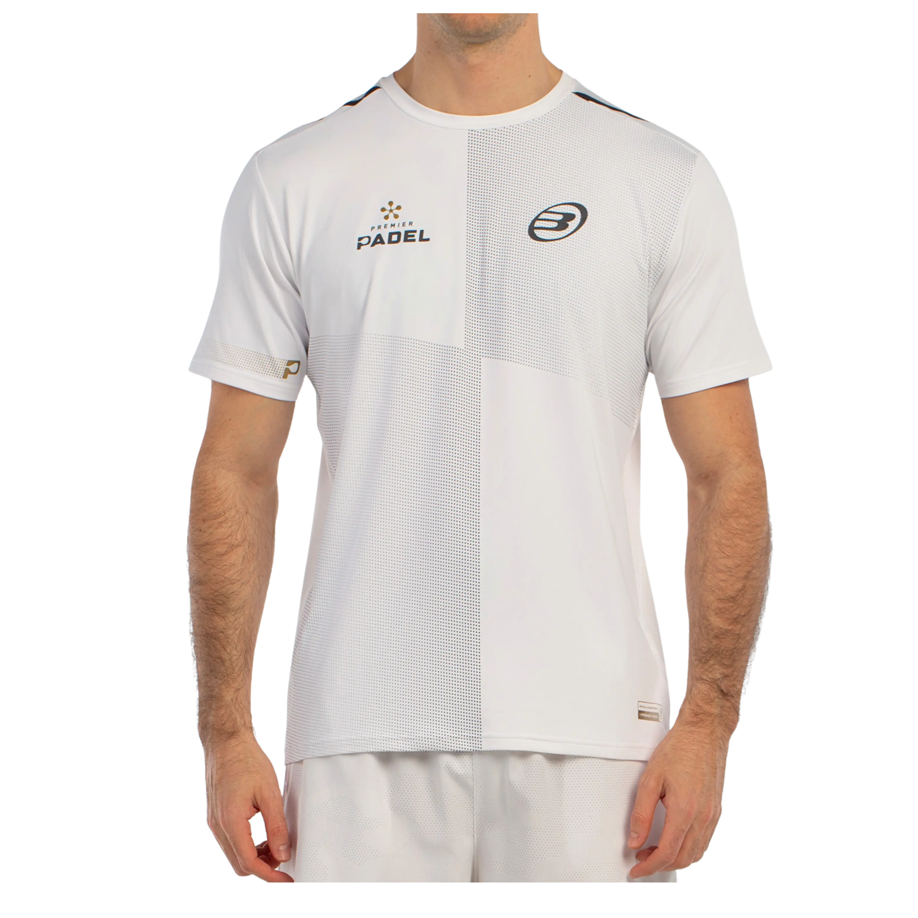 Bullpadel - T-Shirt de padel Buque Blanc