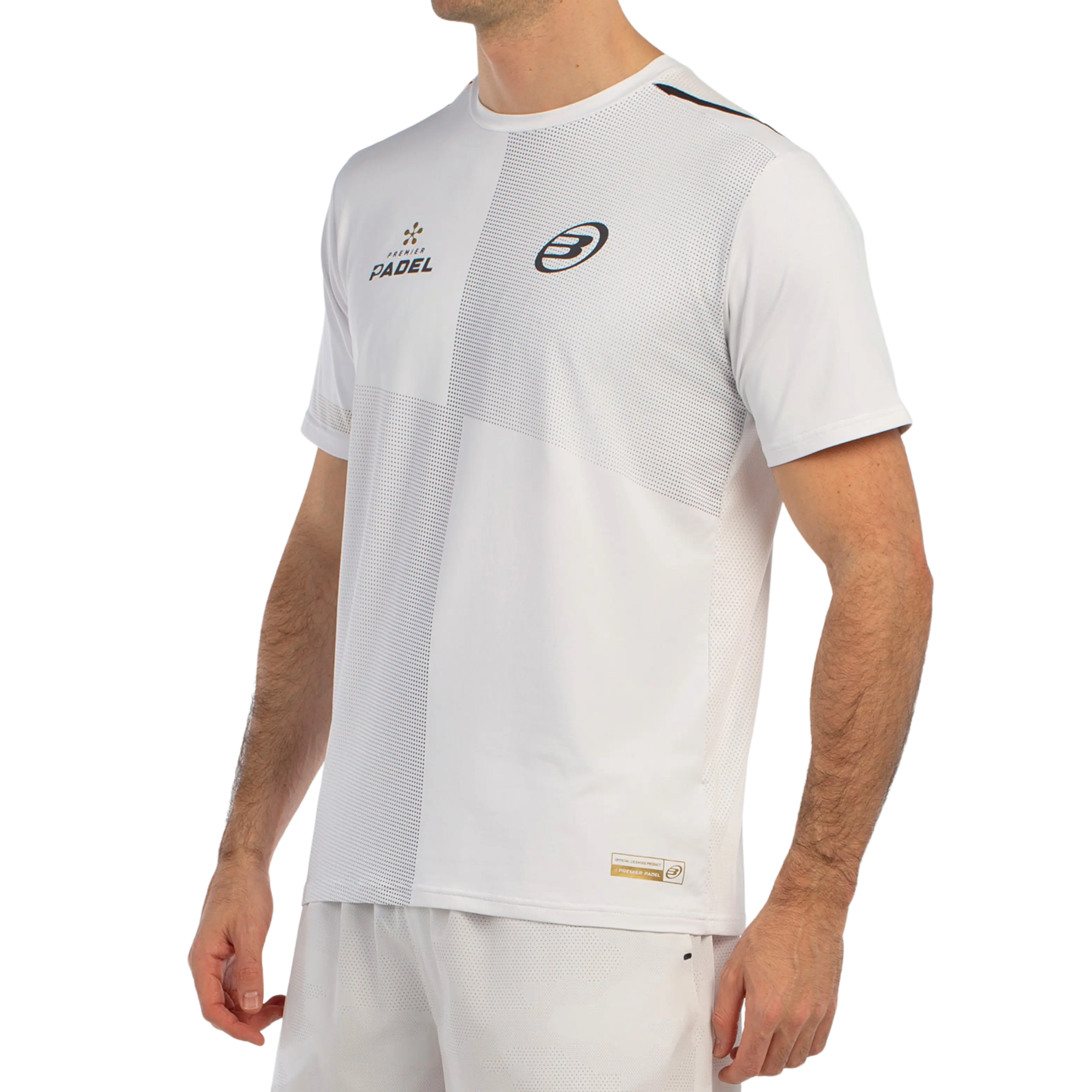 Bullpadel - T-Shirt de padel Buque Blanc