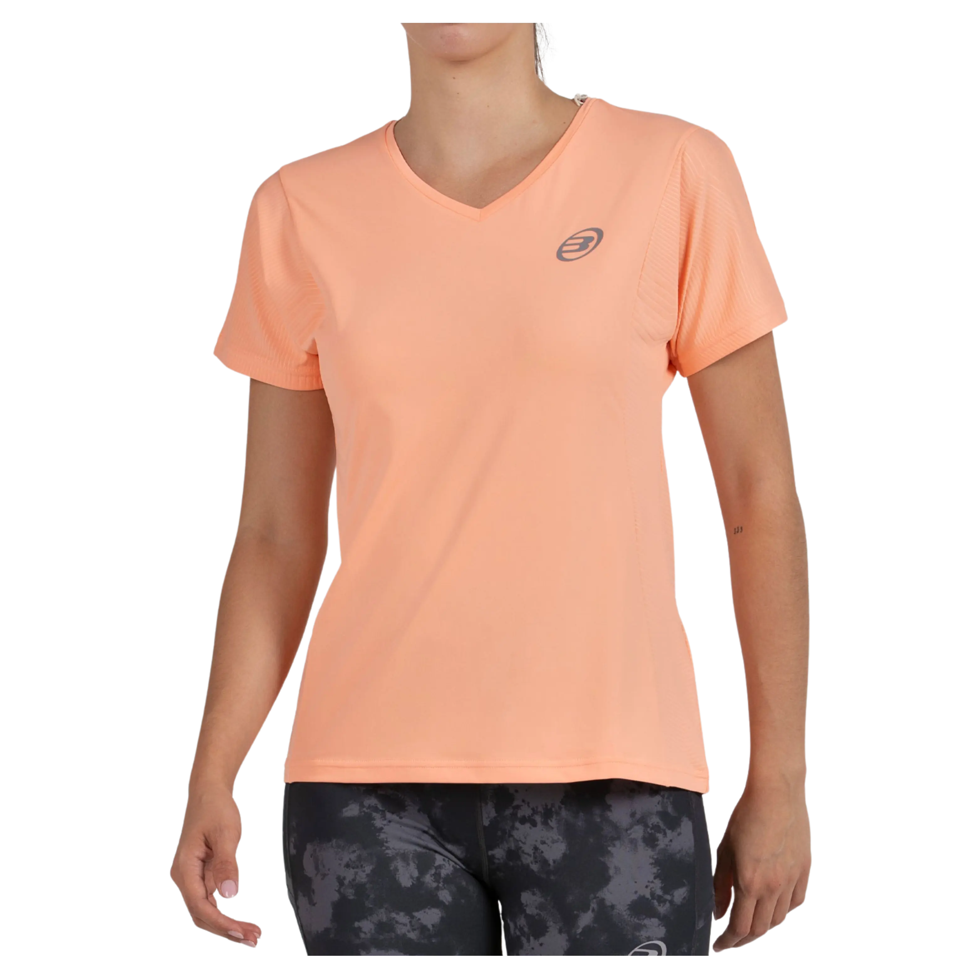T-Shirt de padel Bullpadel Eches Abricot