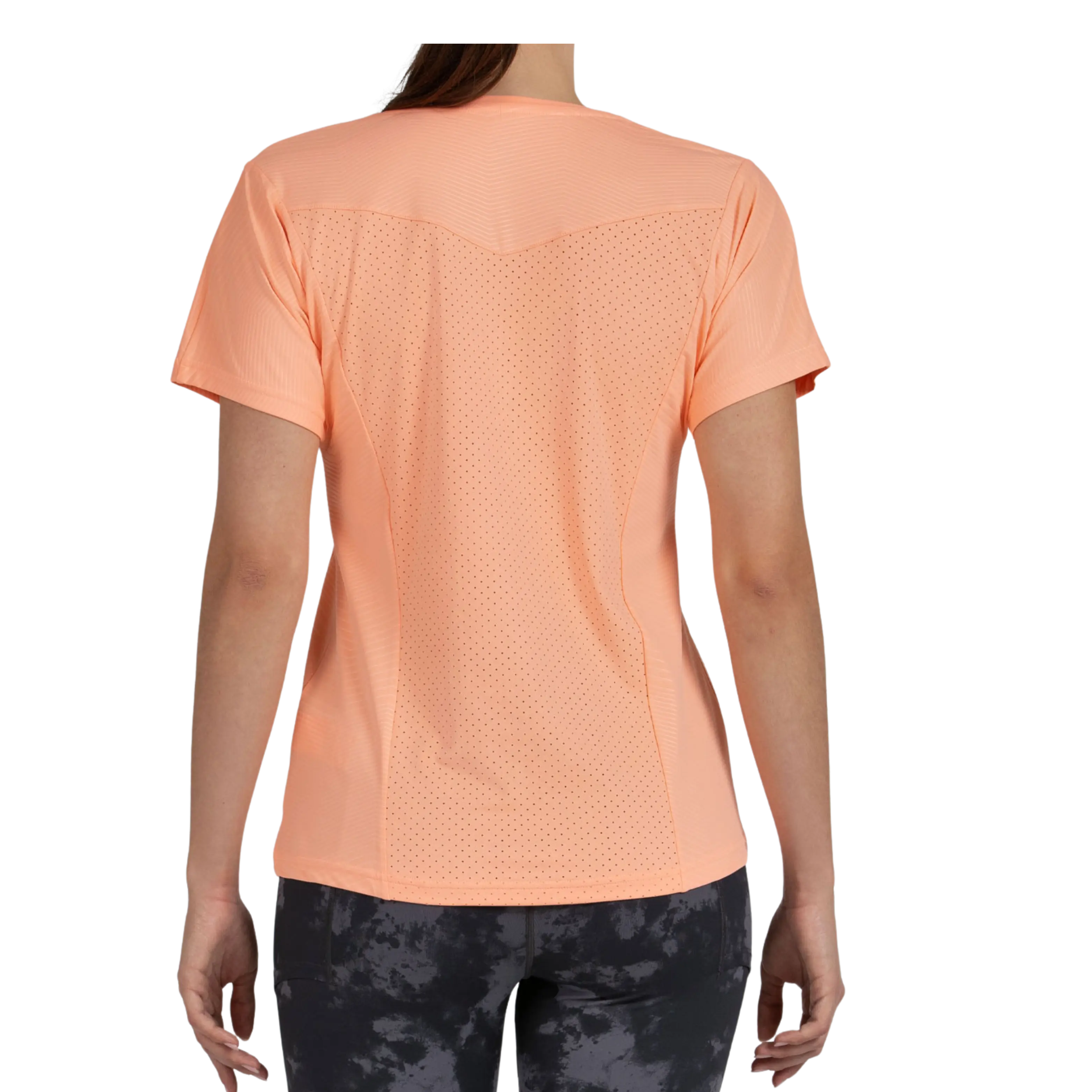 T-Shirt de padel Bullpadel Eches Abricot