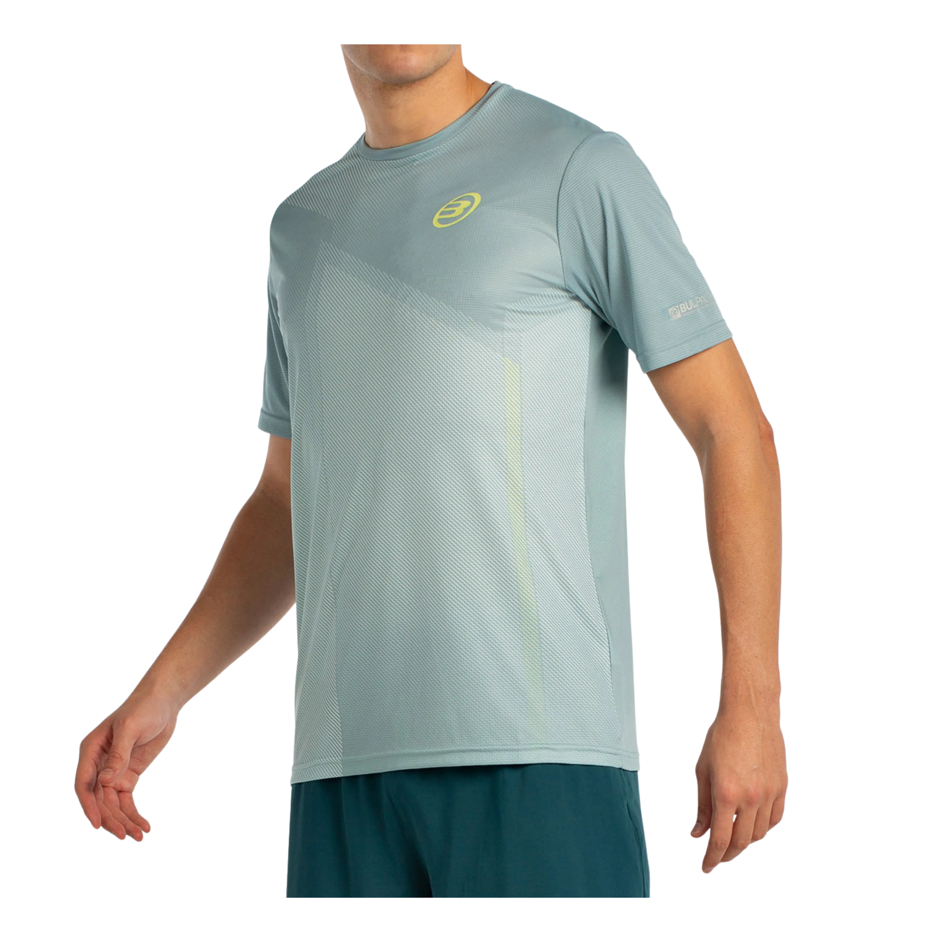 T-shirt de padel Bullpadel Lagar Vert Clair
