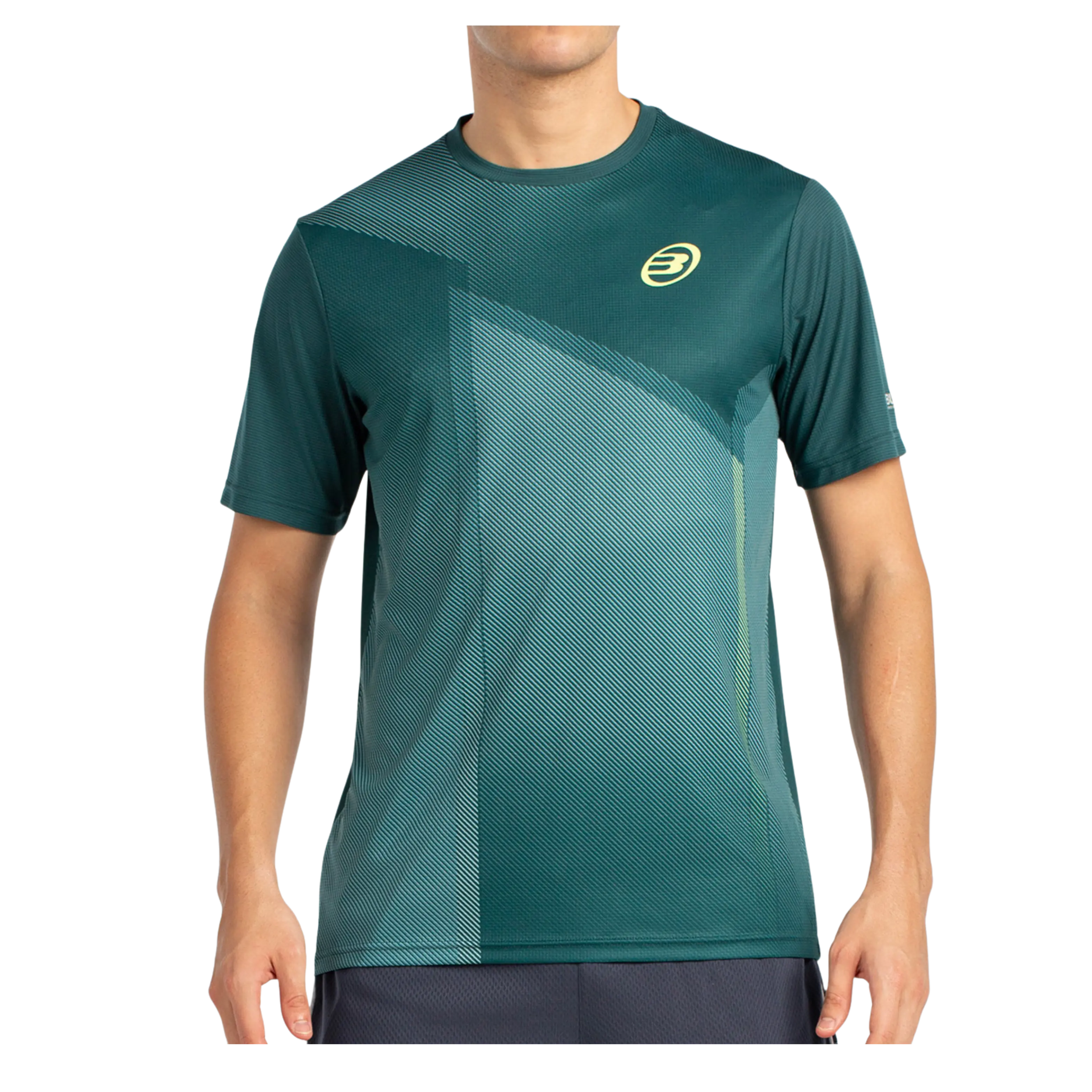 T-shirt de padel Bullpadel Lagar Vert Foncé