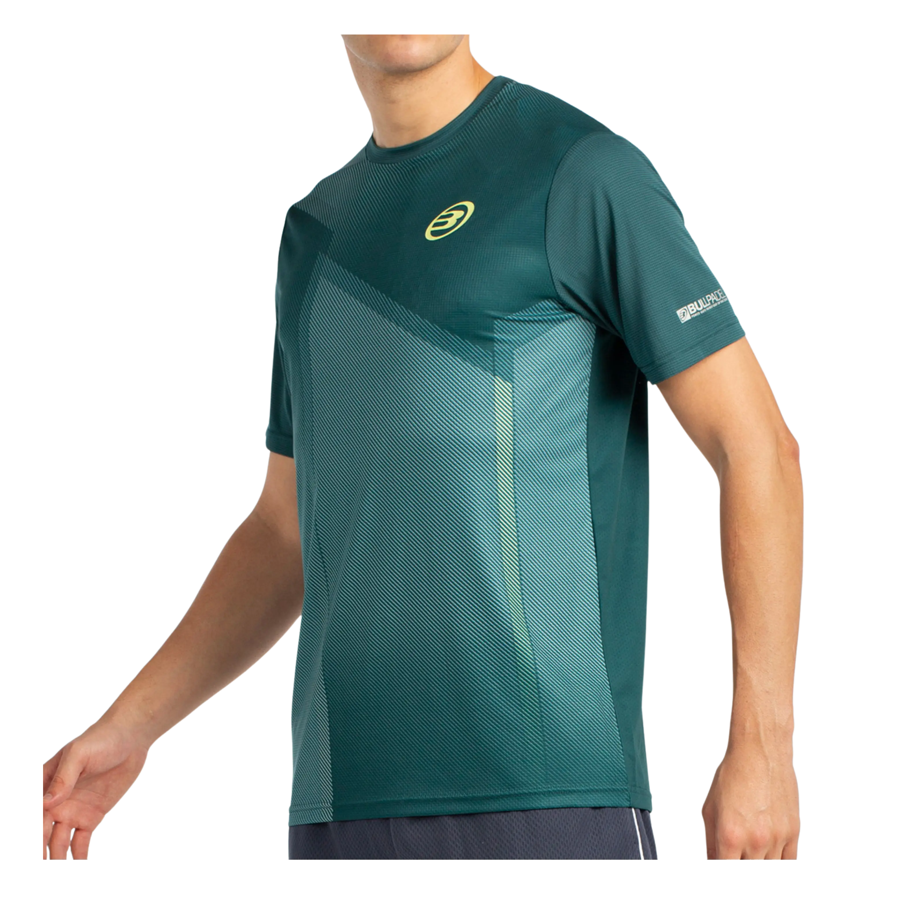 T-shirt de padel Bullpadel Lagar Vert Foncé