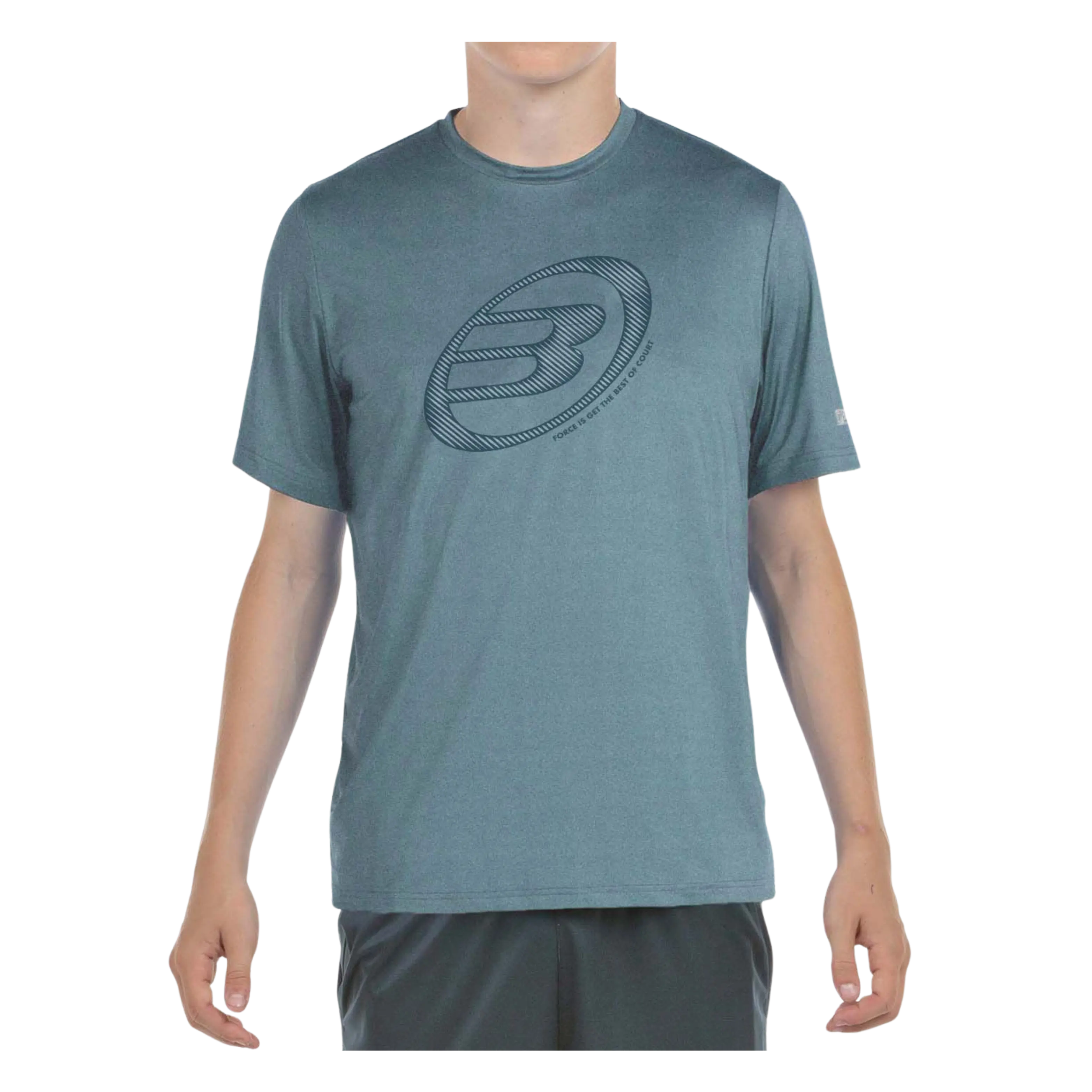 T-Shirt de padel Bullpadel Lande Junior Bleu