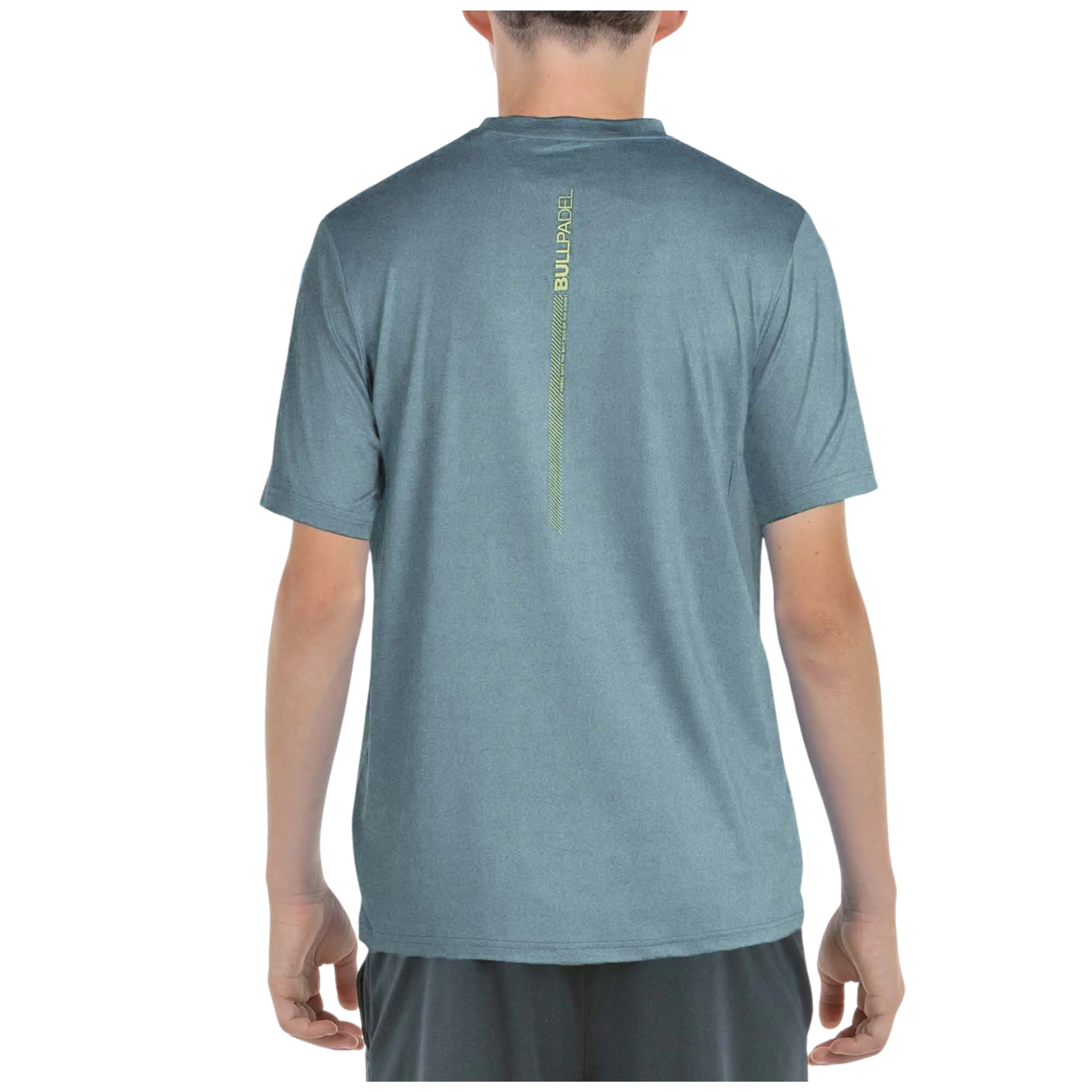 T-Shirt de padel Bullpadel Lande Junior Bleu