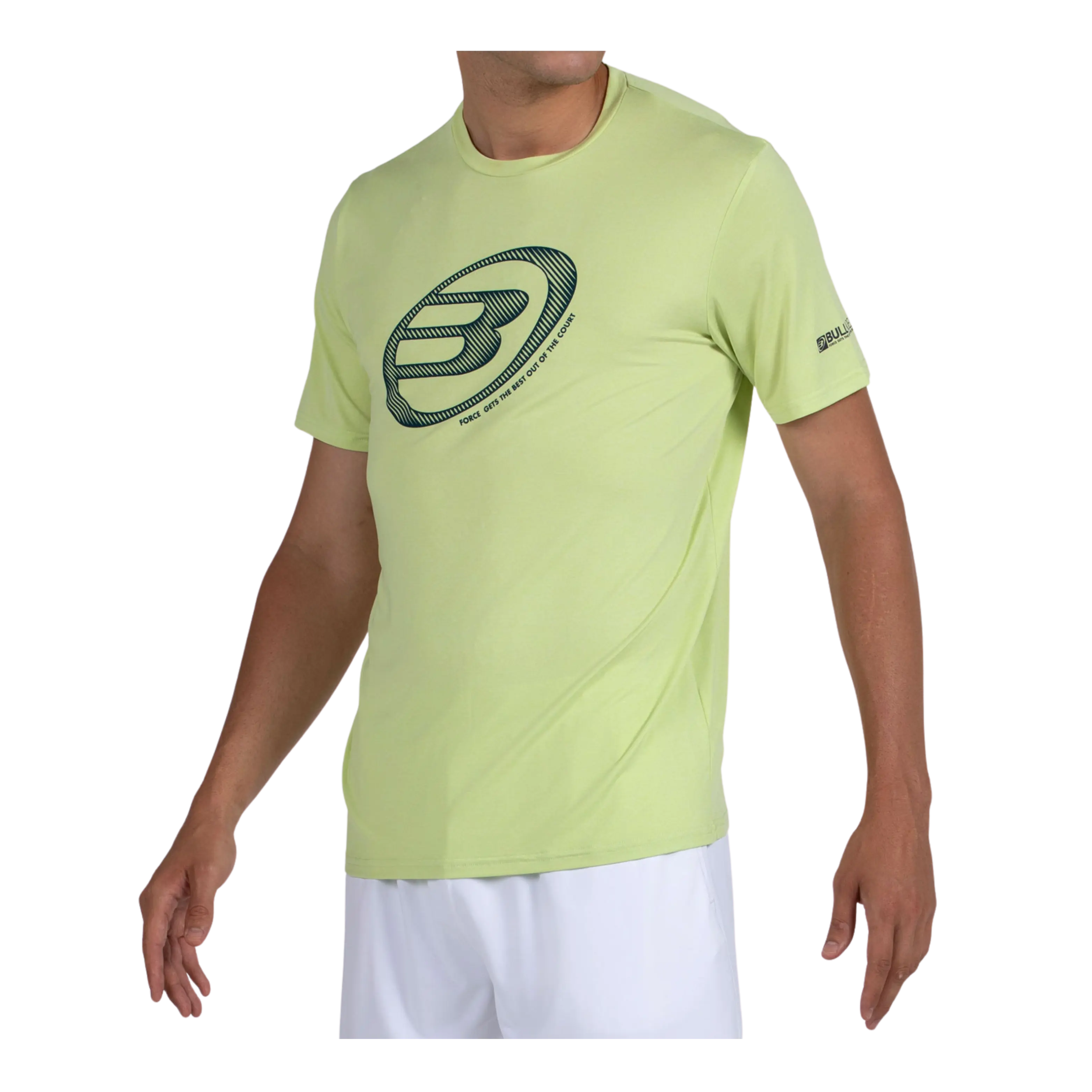T-shirt de padel Bullpadel Lande Jaune