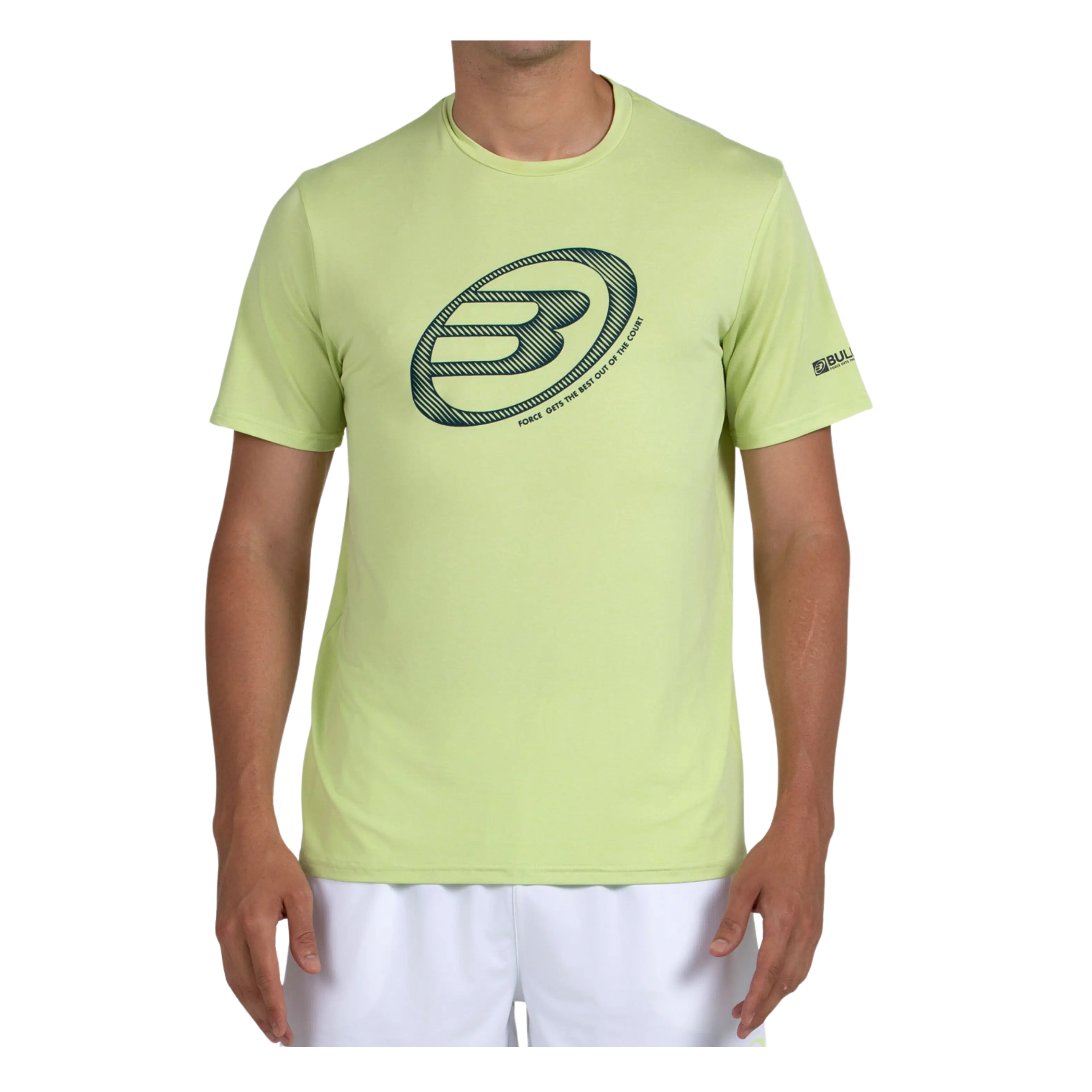 T-shirt de padel Bullpadel Lande Jaune