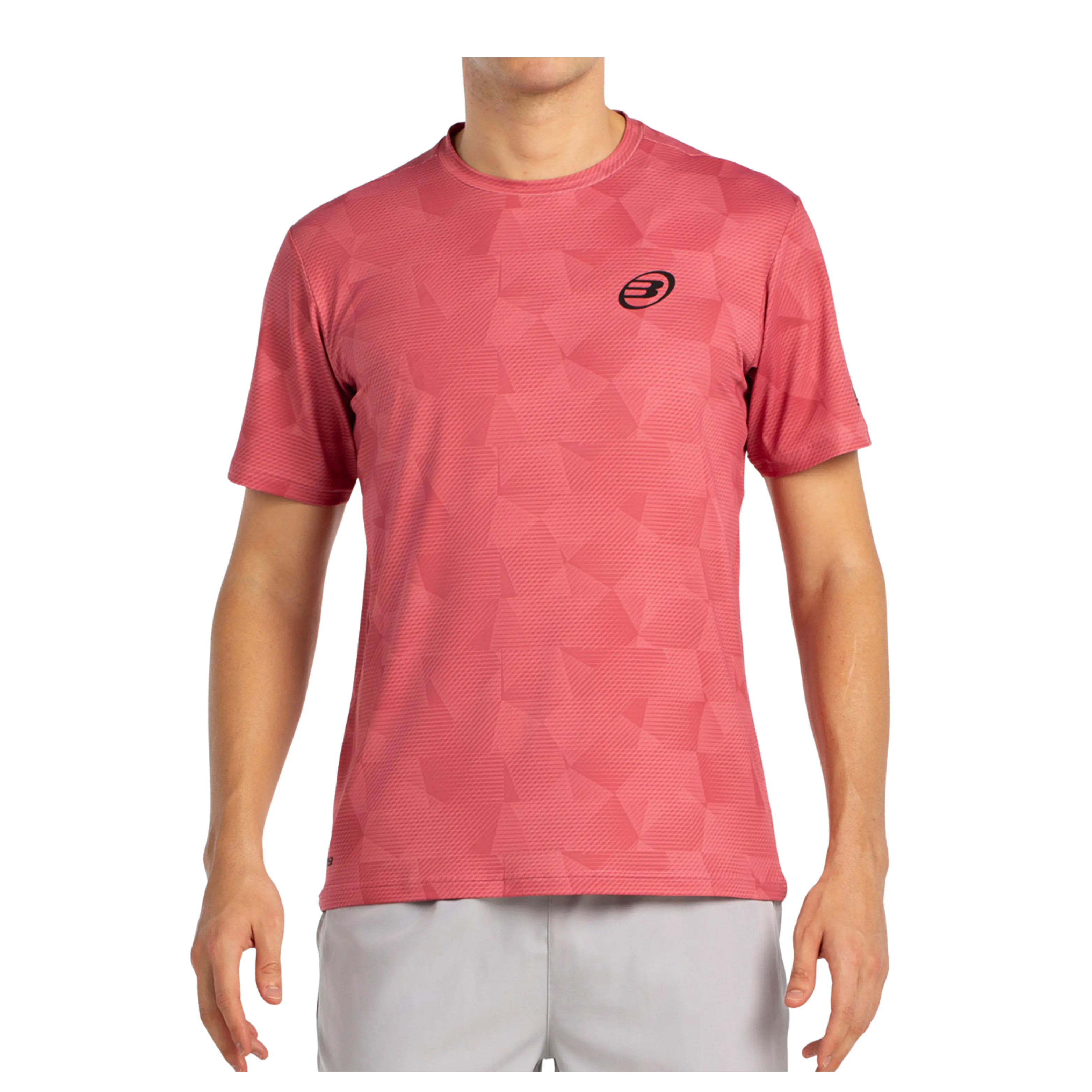 T-Shirt de padel Bullpadel Macondo Hibiscus