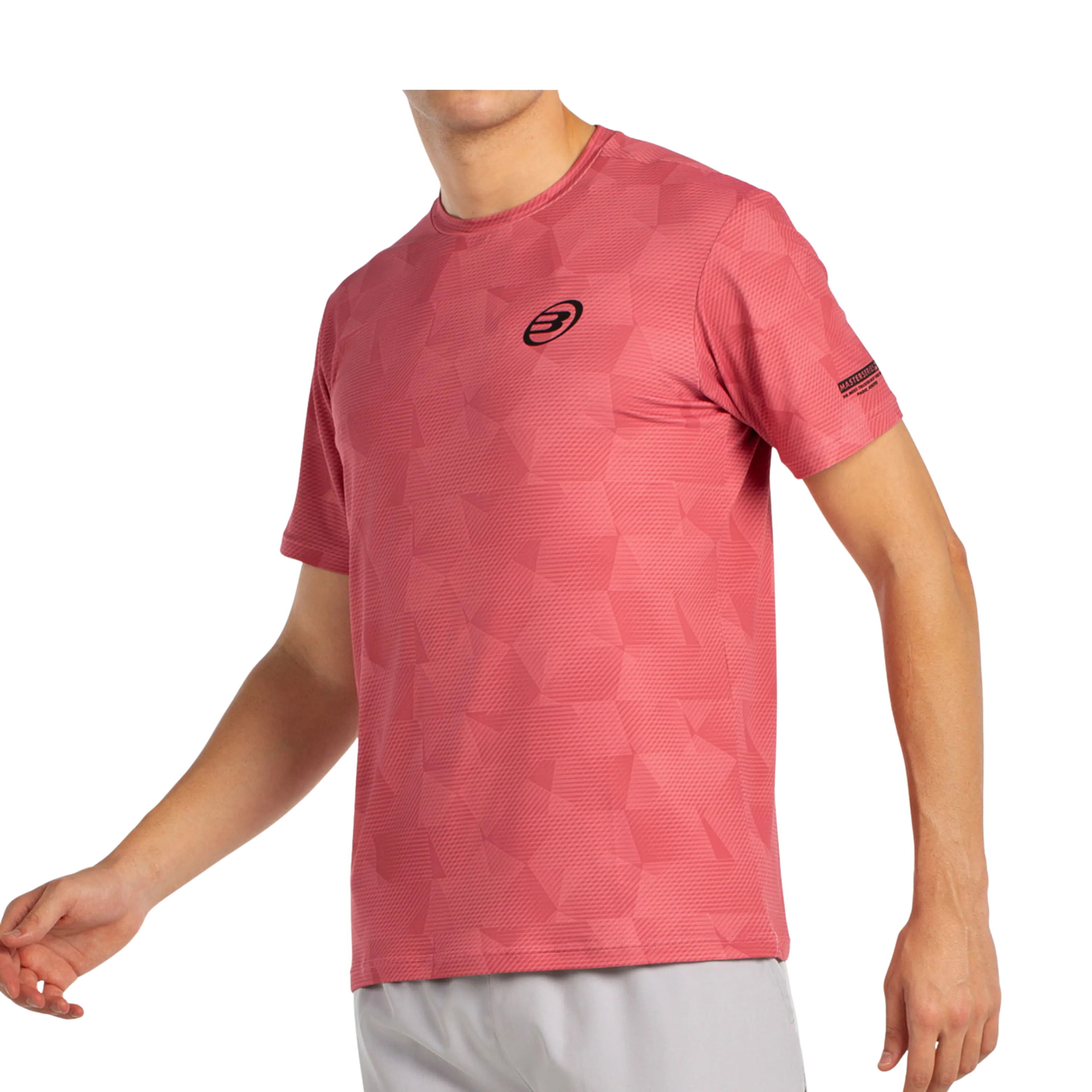 T-Shirt de padel Bullpadel Macondo Hibiscus