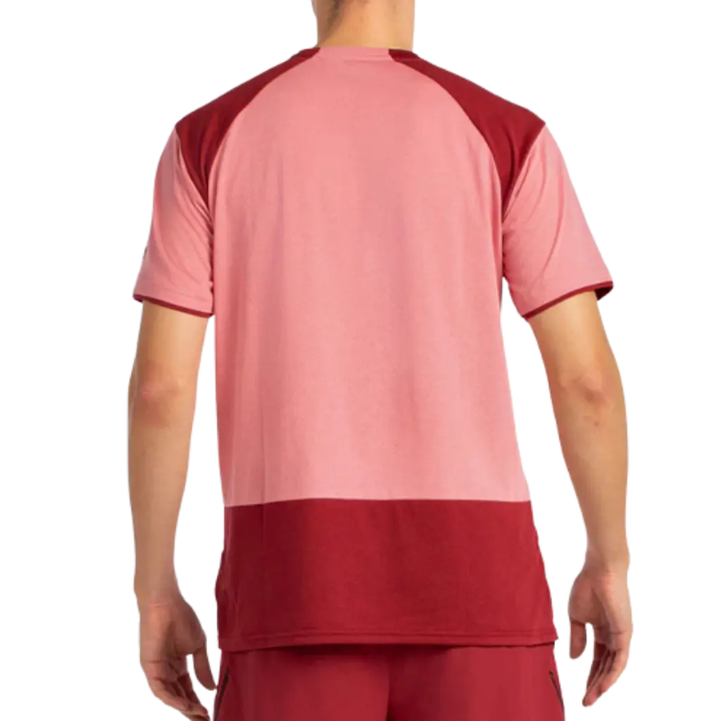 T-shirt de padel Bullpadel Marsic Rouge