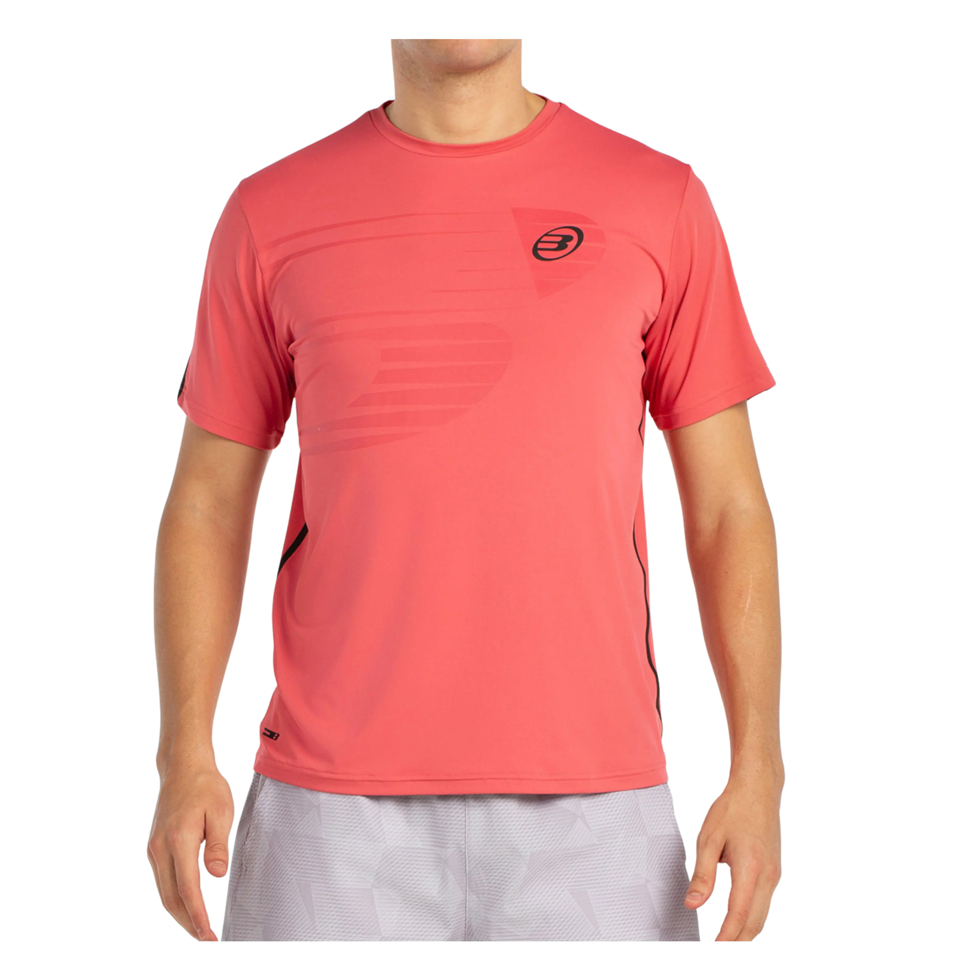 T-Shirt de padel Bullpadel Moeche Hibiscus