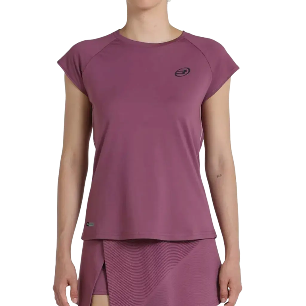 T-Shirt de padel Bullpadel Roete Rose