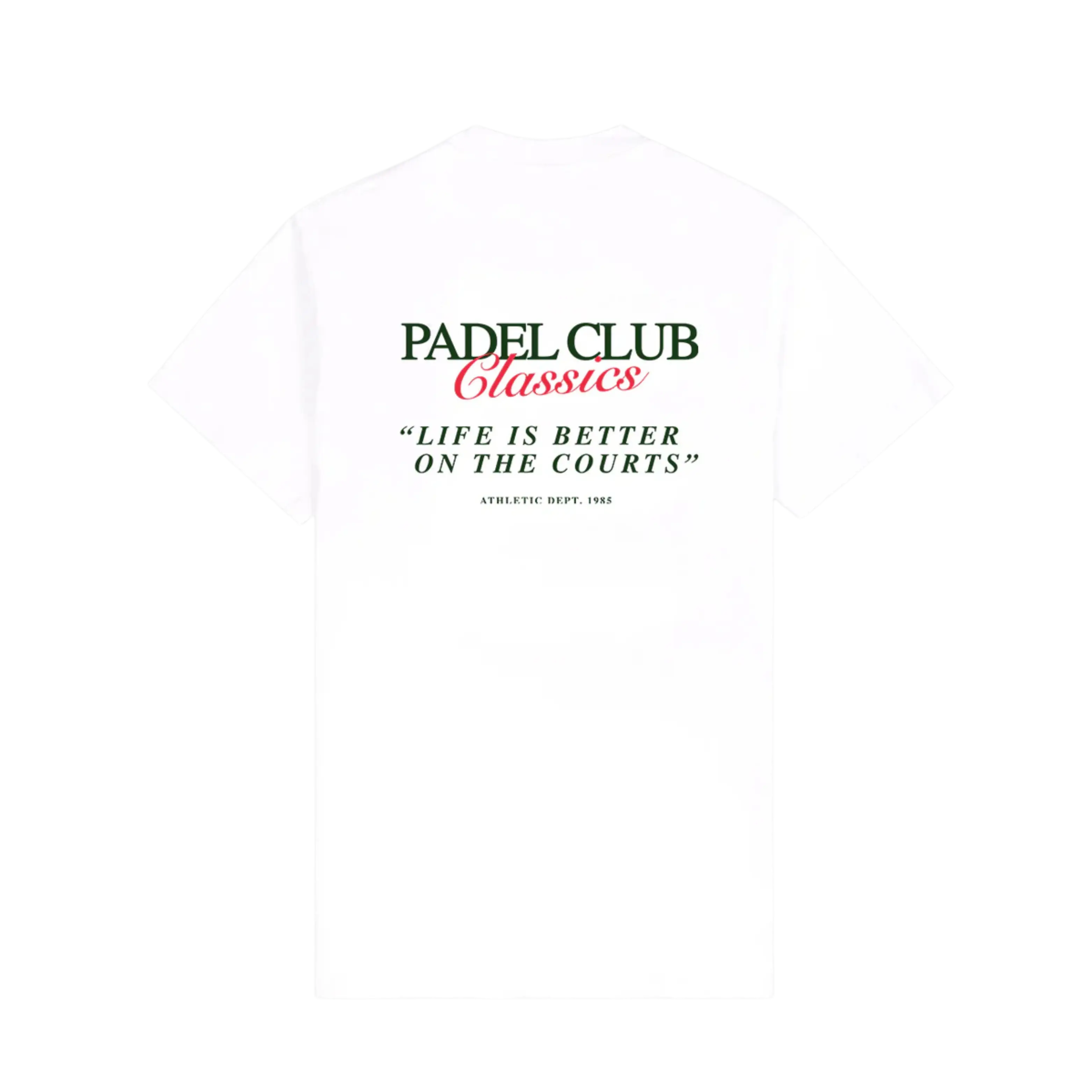 Padel Club - T-Shirt de padel Classics Blanc