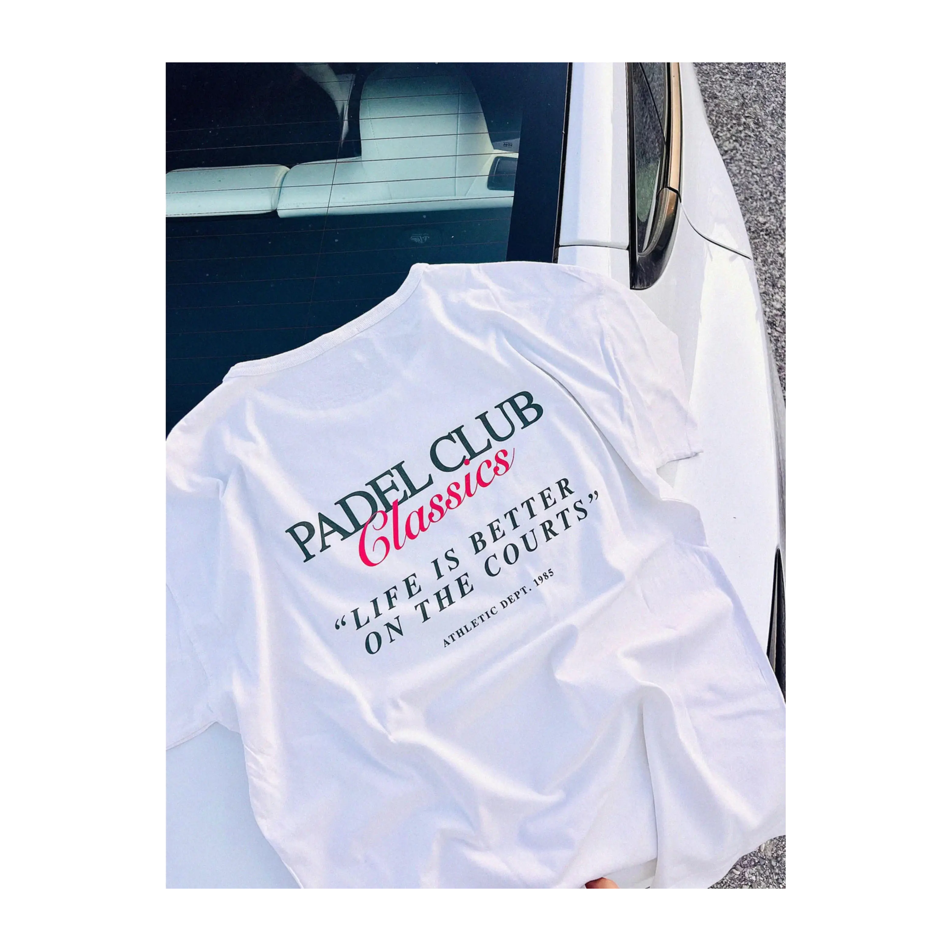 Padel Club - T-Shirt de padel Classics Blanc