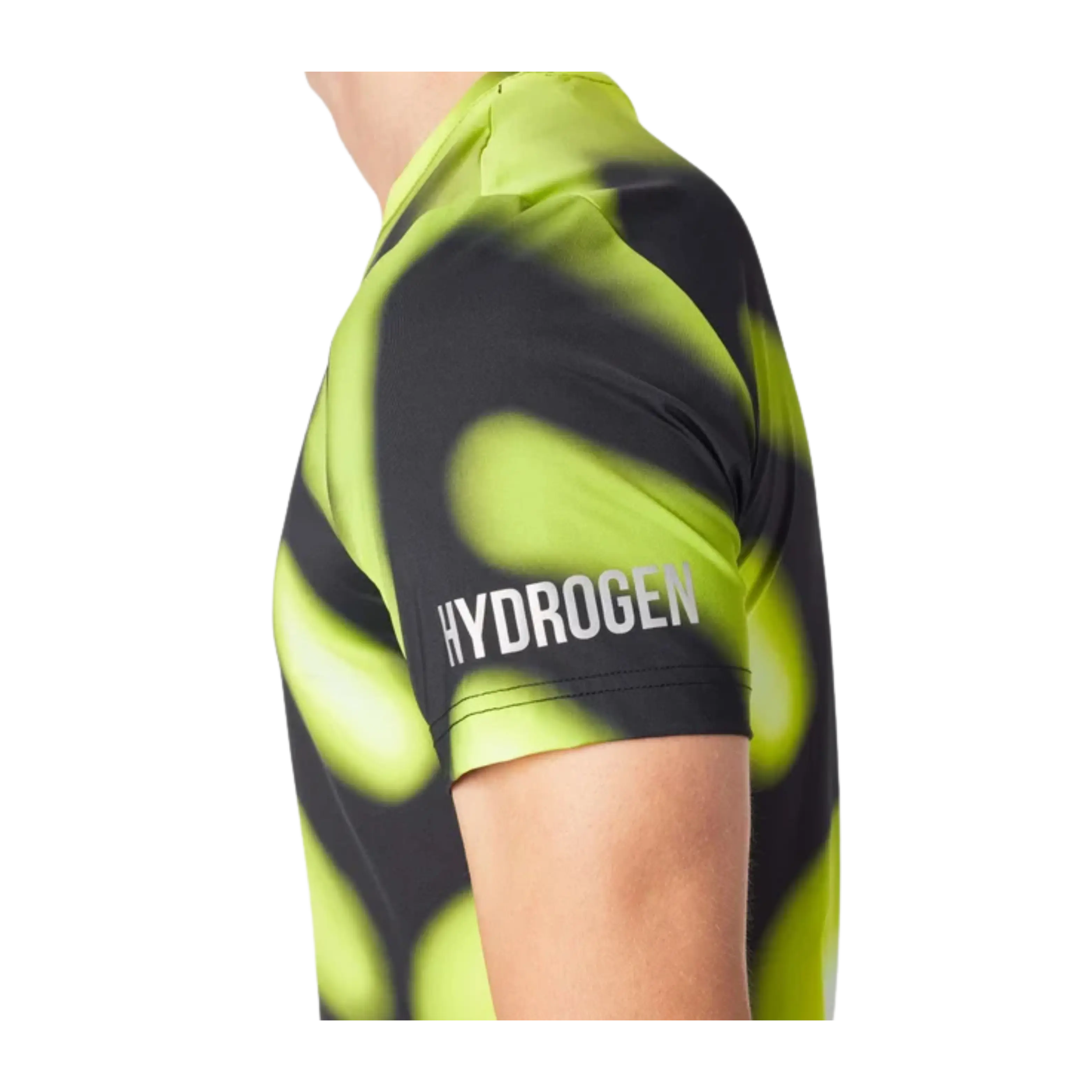 Hydrogen - T-Shirt de padel Psychedelic Tech Vert