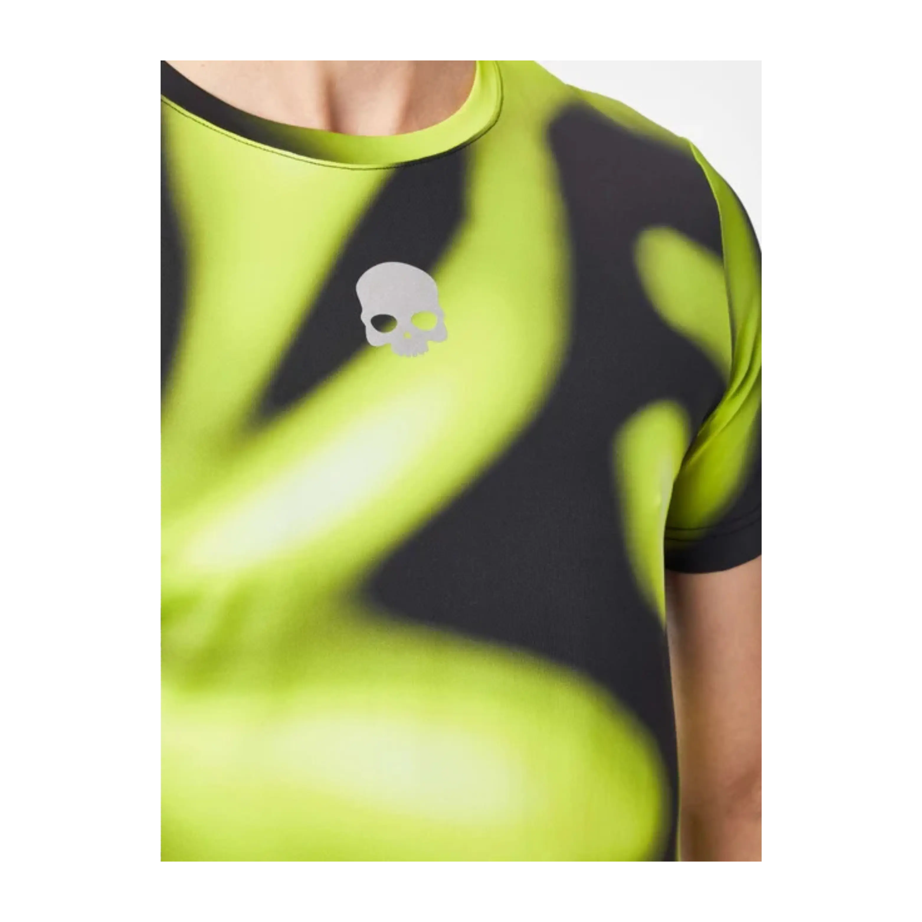 Hydrogen - T-Shirt de padel Psychedelic Tech Vert