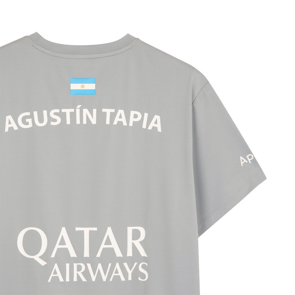 Nox - T-shirt de padel AT10 Agustin Tapia Gris