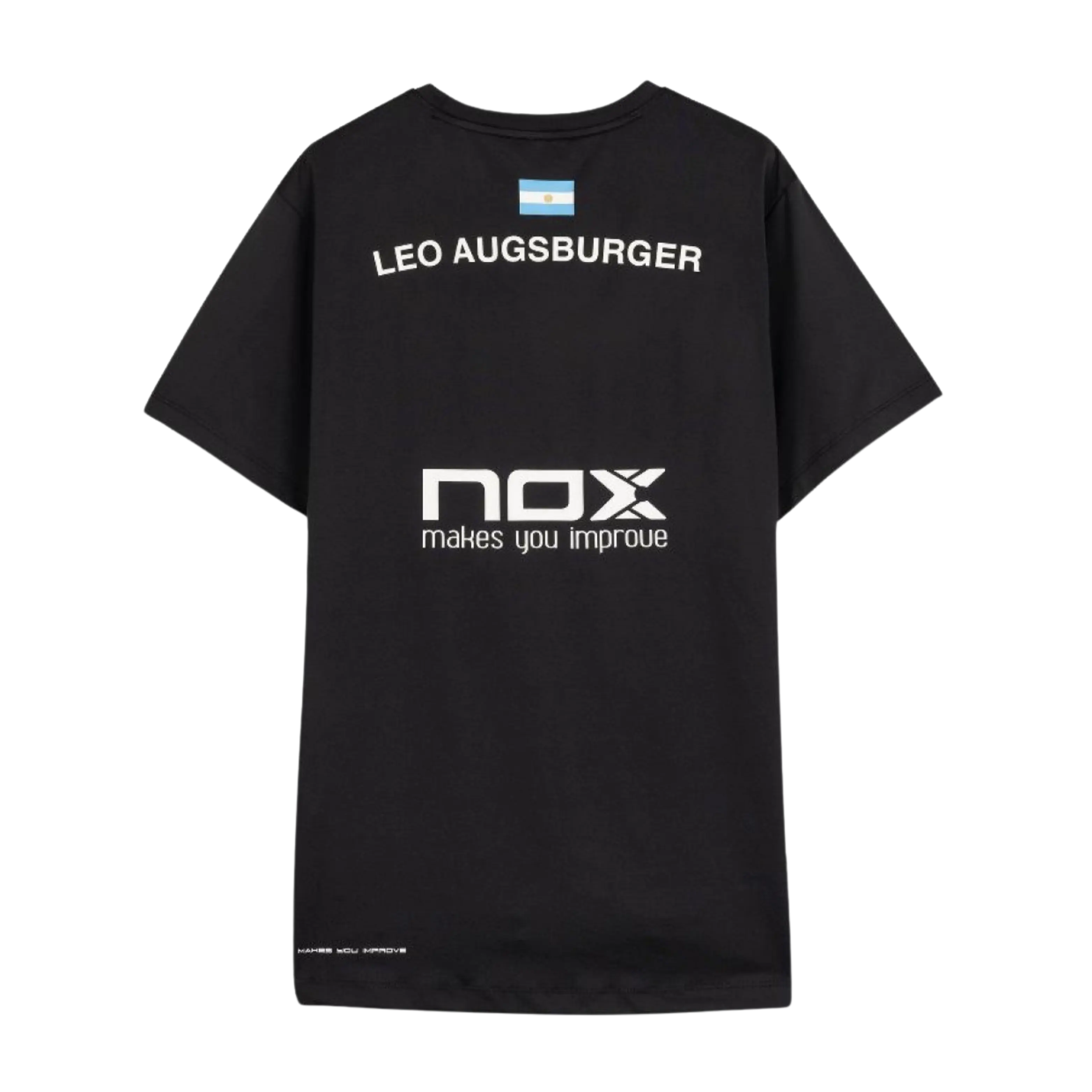 Nox - T-shirt de padel LA10 Leo Augsburger Noir