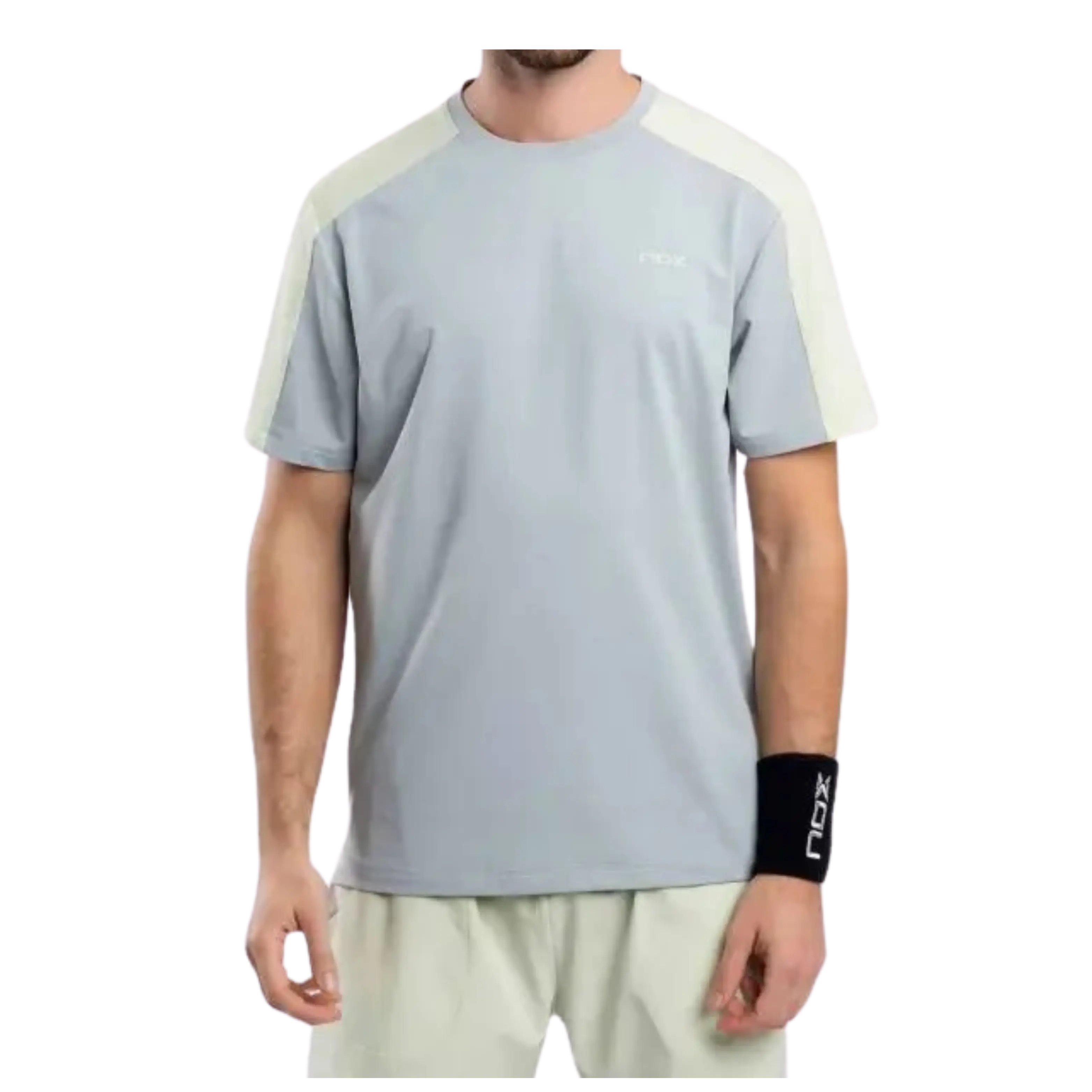 T-Shirt de padel Nox Pro Misty Gris