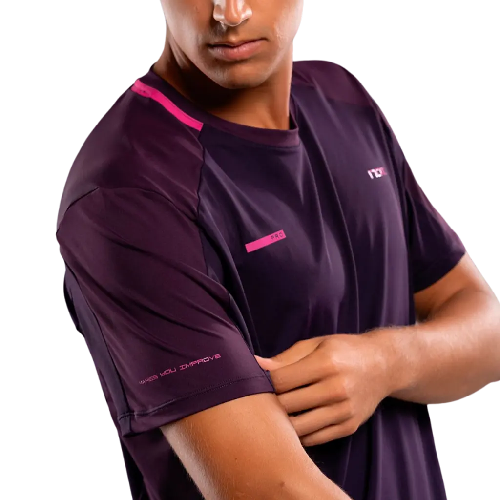 T-Shirt de padel Nox Pro Mûre