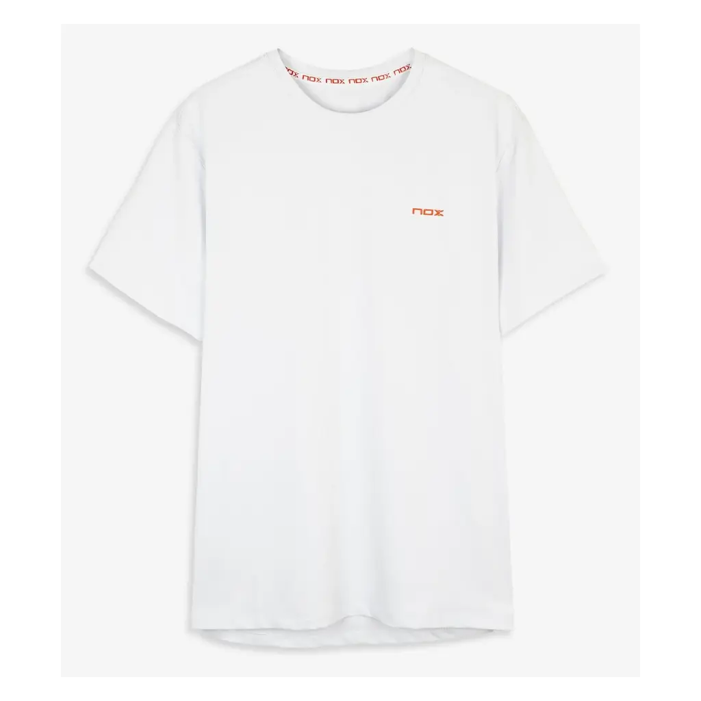 T-shirt de padel Nox Regular Team Blanc
