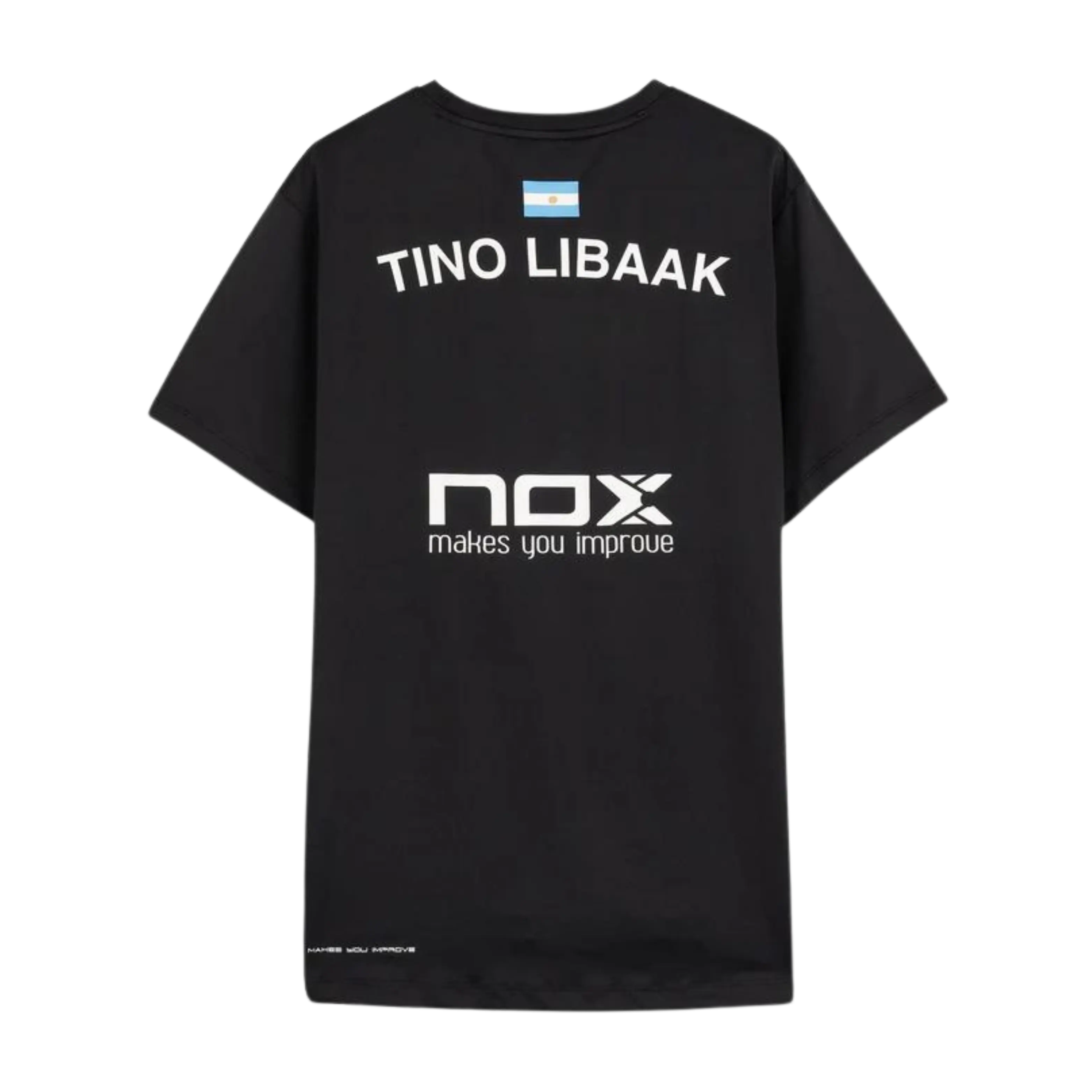 Nox - T-shirt de padel TL10 Tino Libaak Noir