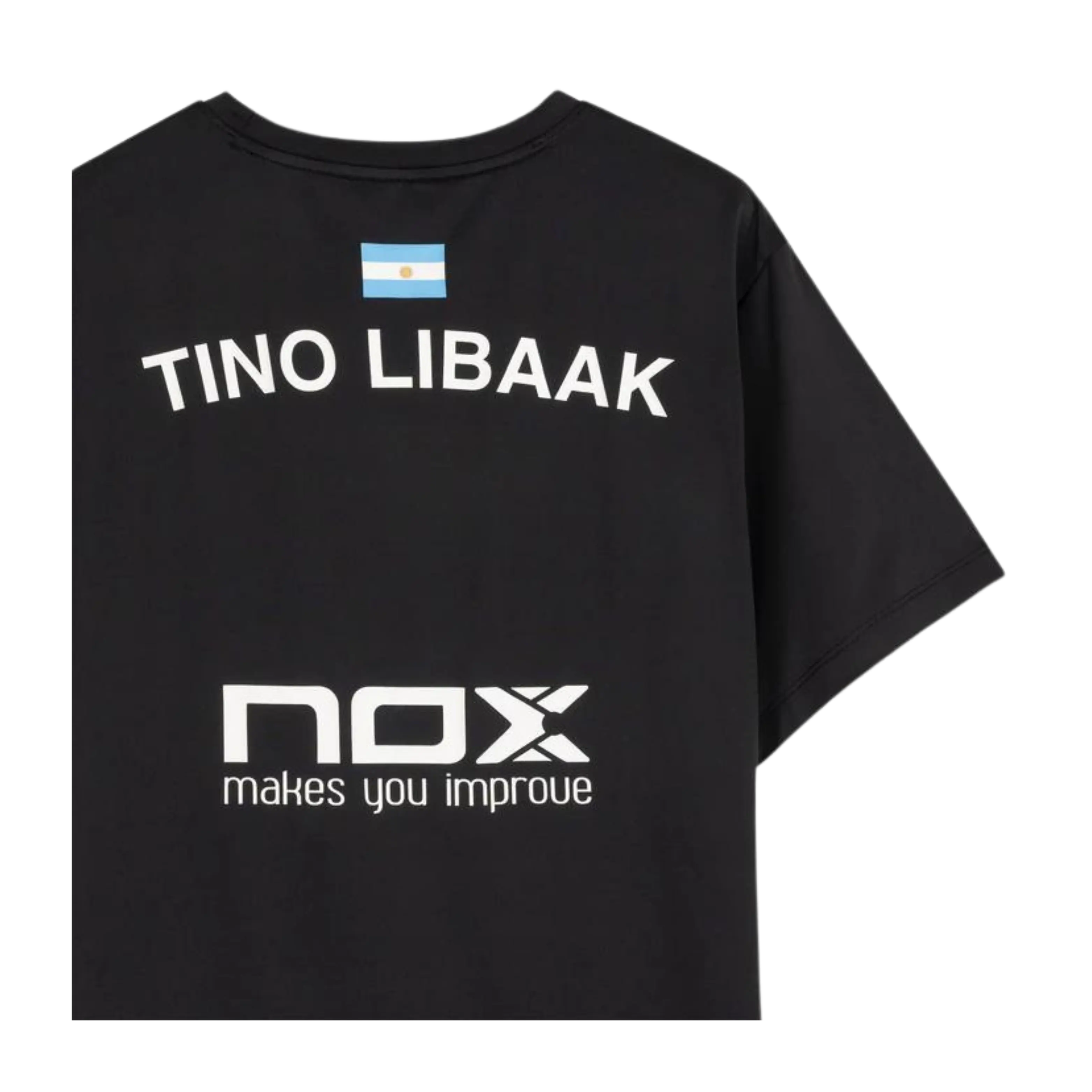 Nox - T-shirt de padel TL10 Tino Libaak Noir