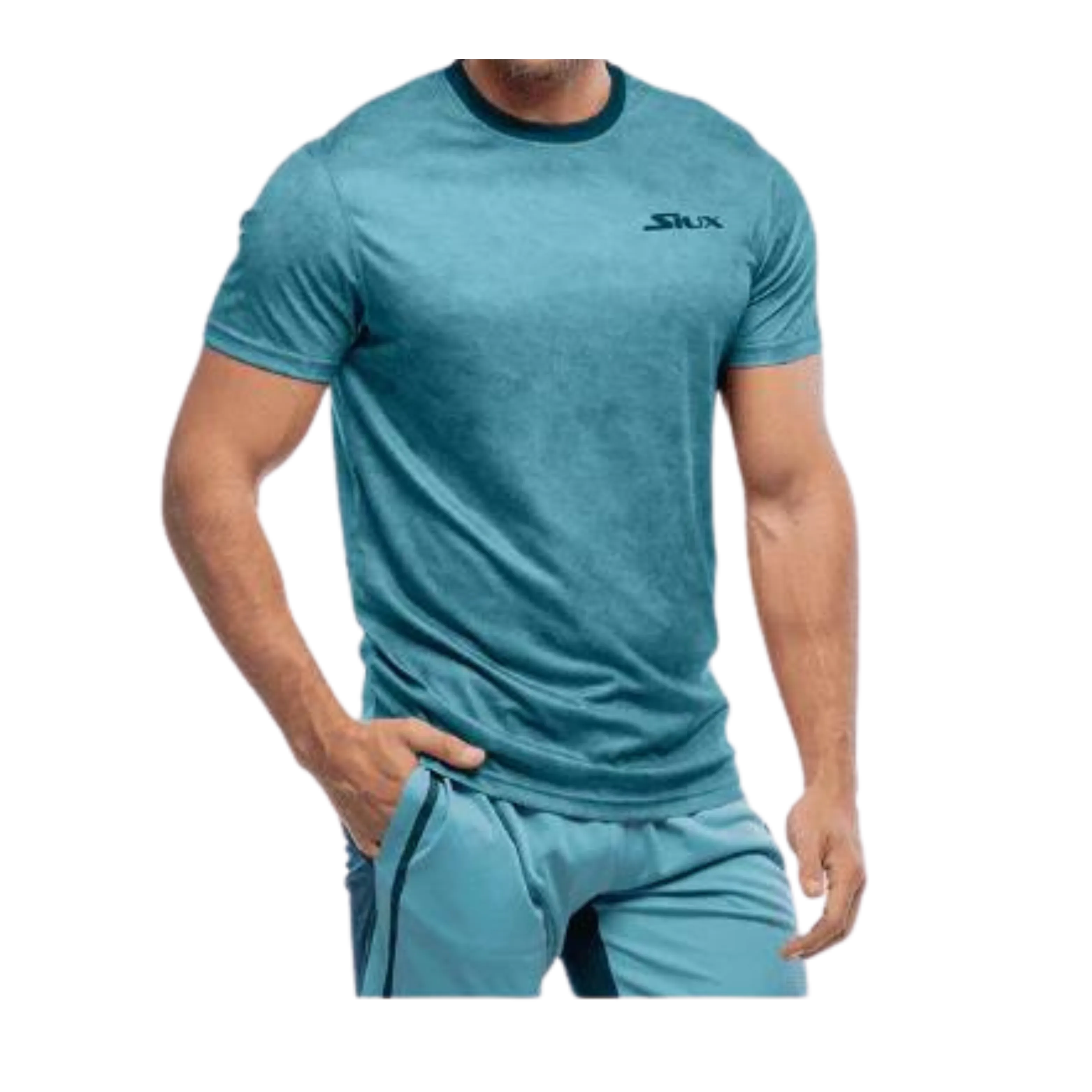 Siux - T-shirt de padel Jamming Turquoise