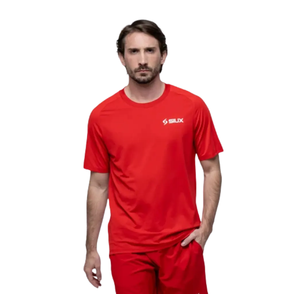 T-shirt de padel Siux Match Rouge