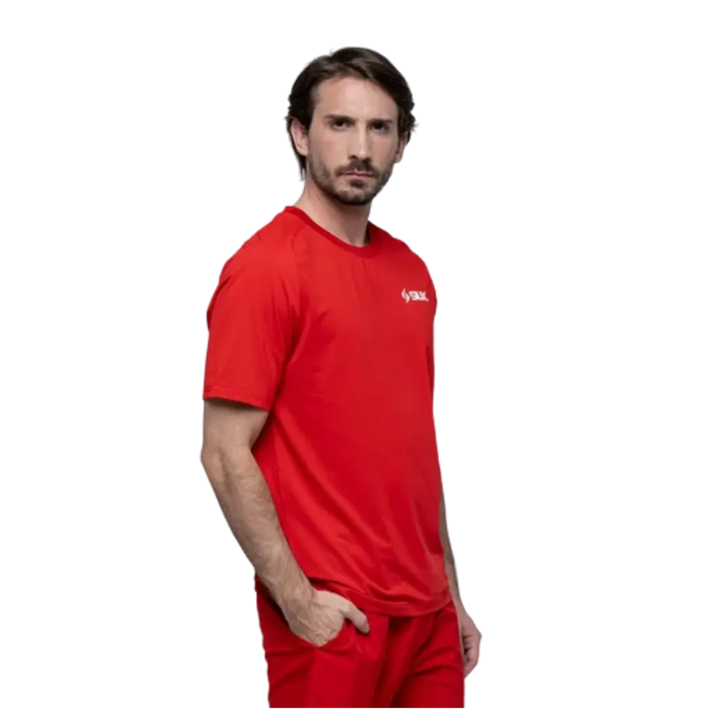 T-shirt de padel Siux Match Rouge